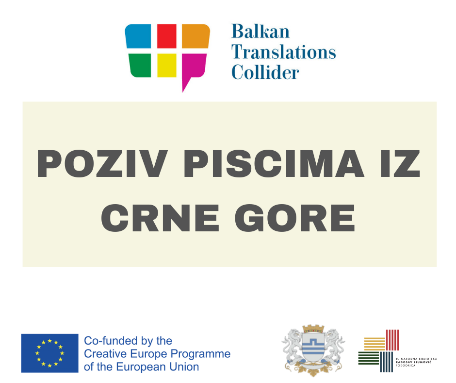 JU Narodna biblioteka “Radosav Ljumović” objavila poziv za  projekat "Balkan Translation Collider"