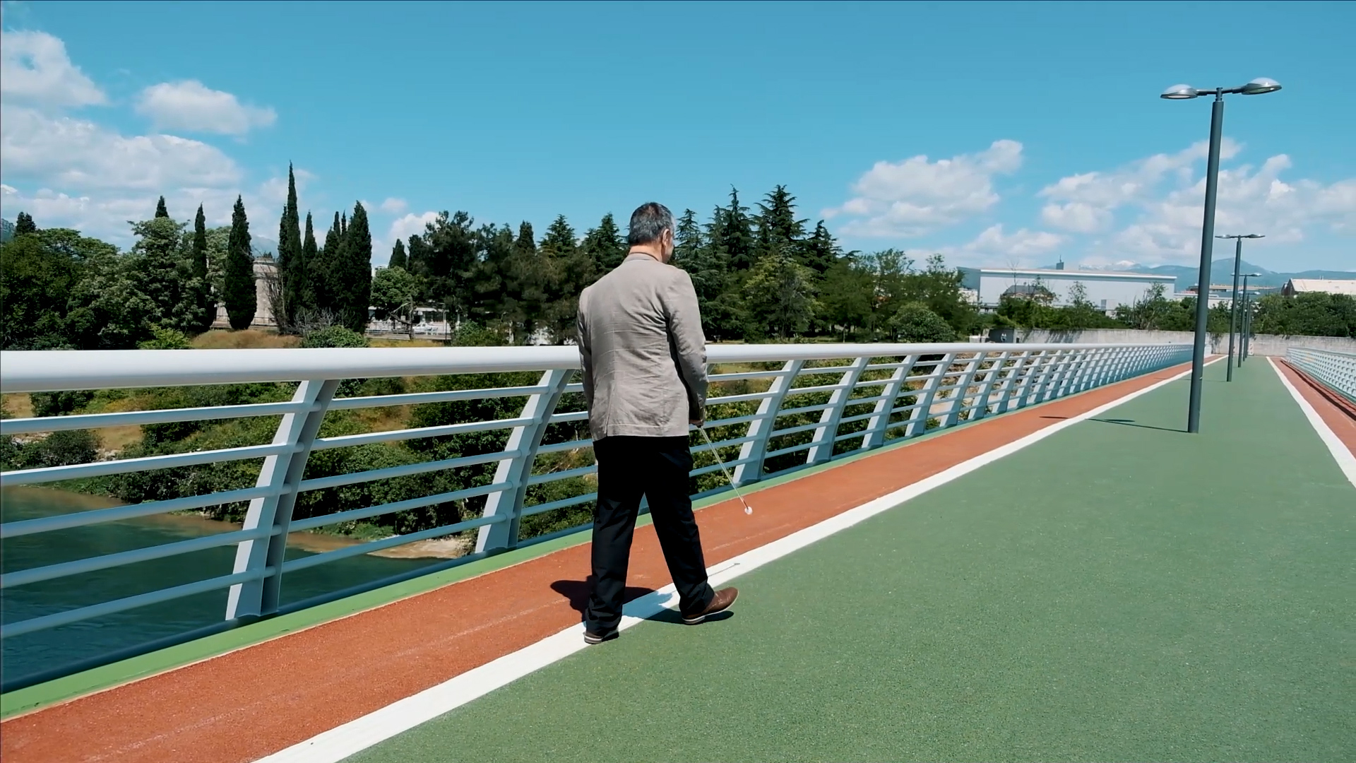 Građani zadovoljni novim pješačkim mostom na Morači