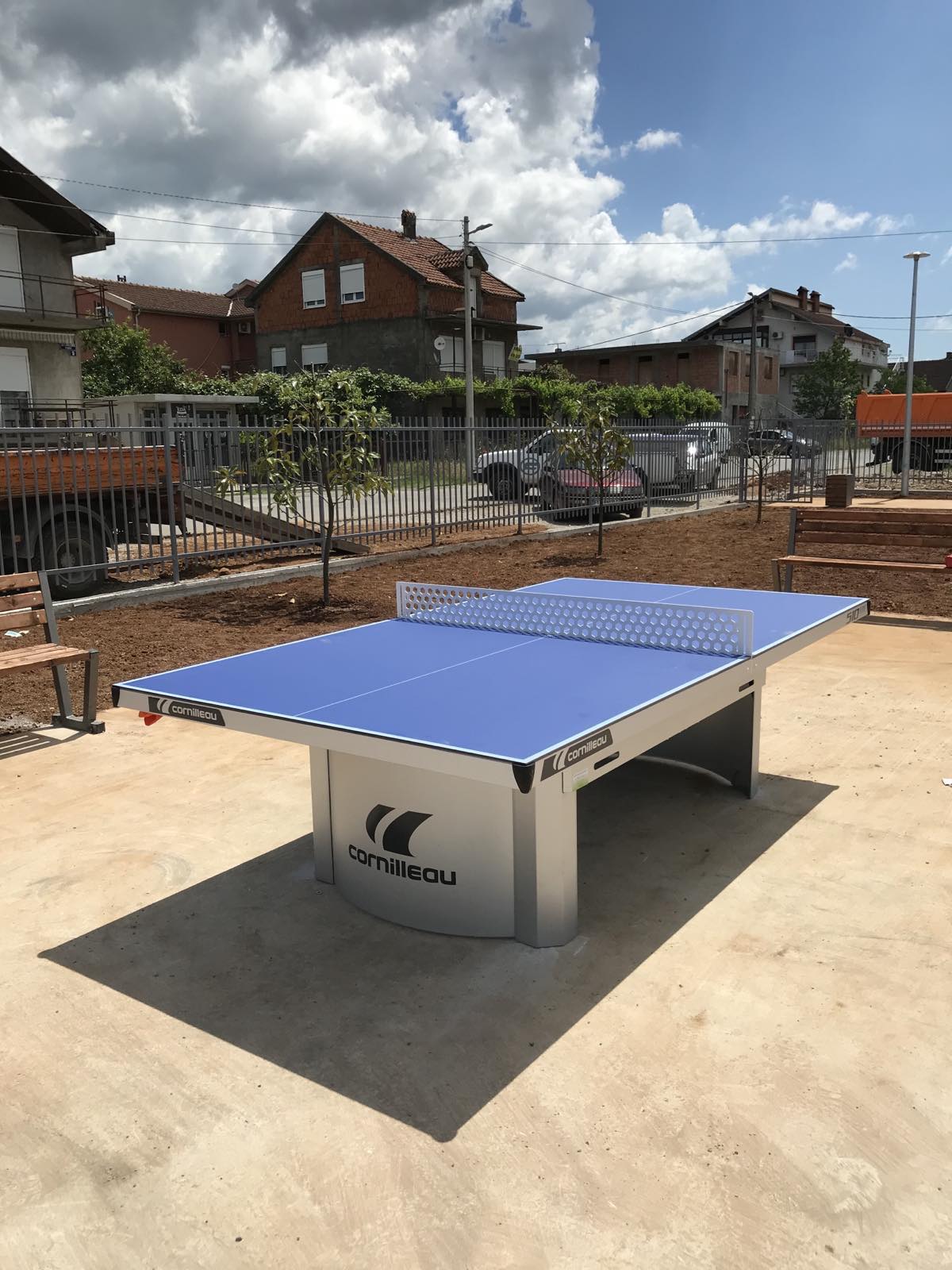 Stolovi za stoni tenis postavljeni na tri nove lokacije u Podgorici