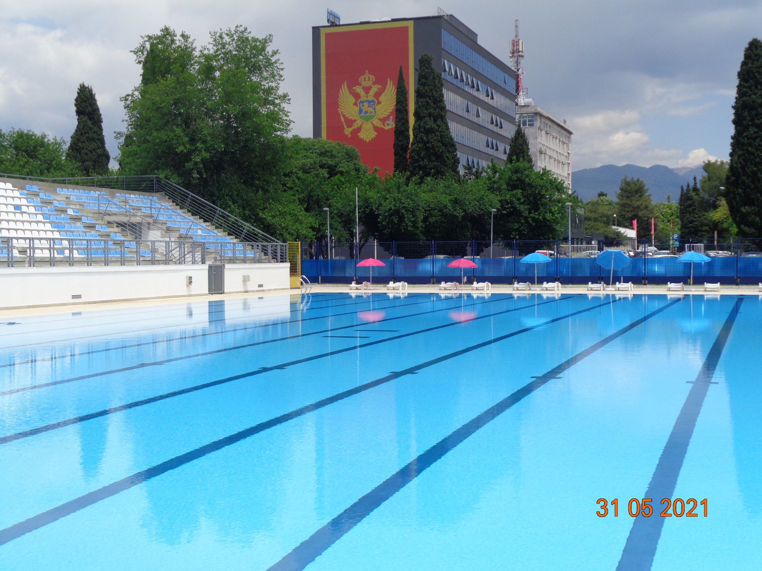 Sjutra počinje sa radom olimpijski bazen u sklopu SC Morača