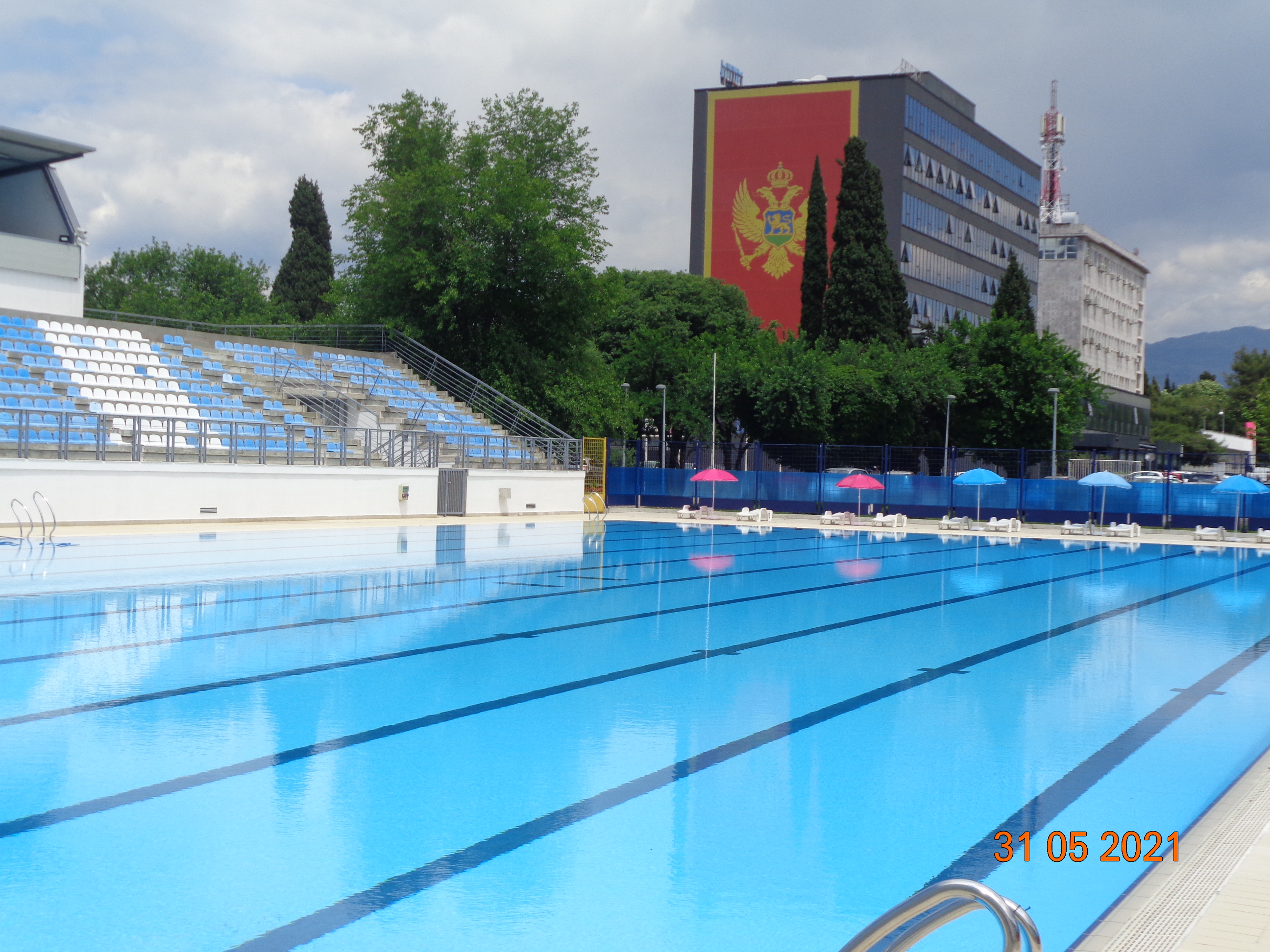 Sjutra počinje sa radom olimpijski bazen u sklopu SC Morača