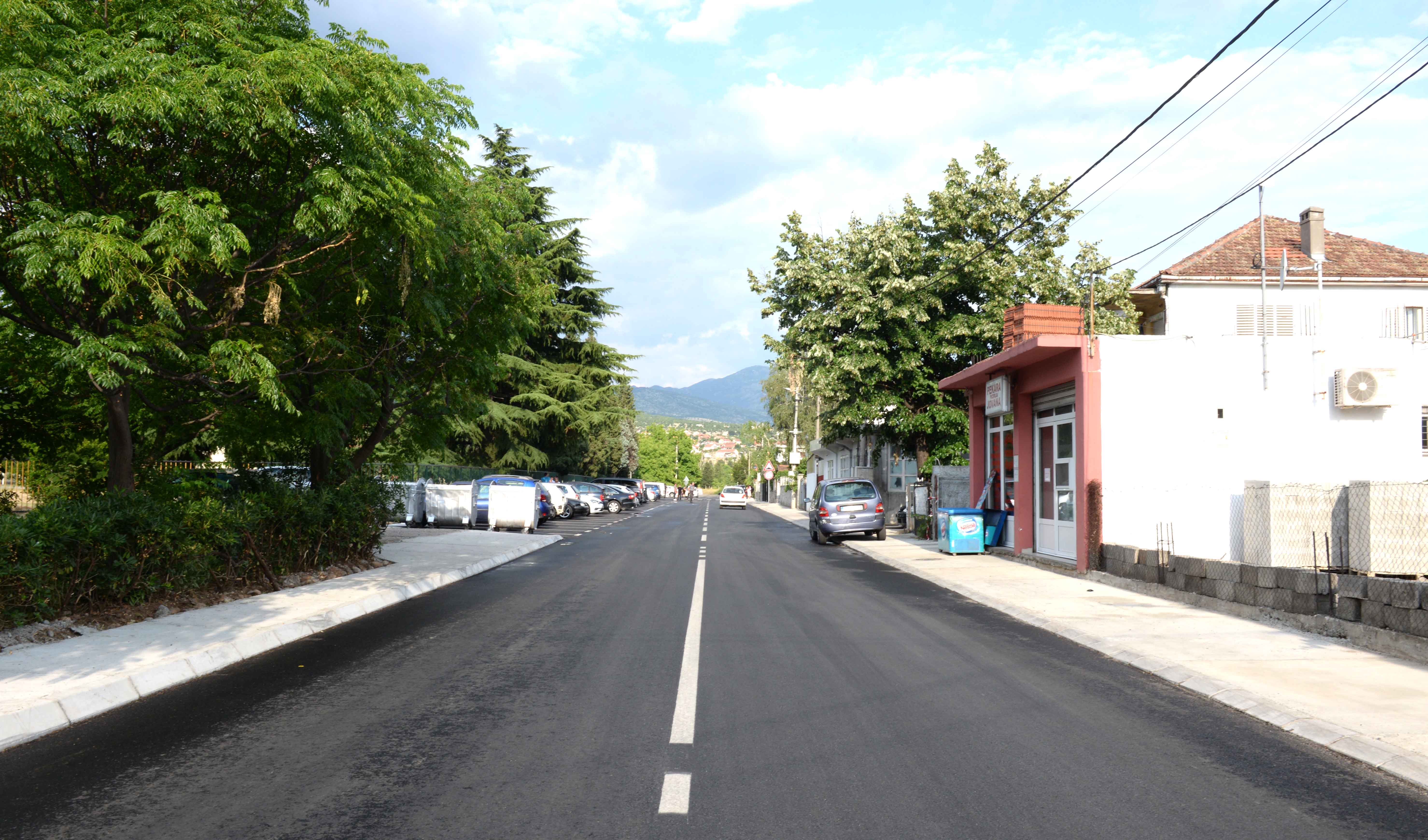 Završena I faza rekonstrukcije najprometnije ulice u Maslinama; Vuković najavio nova ulaganja