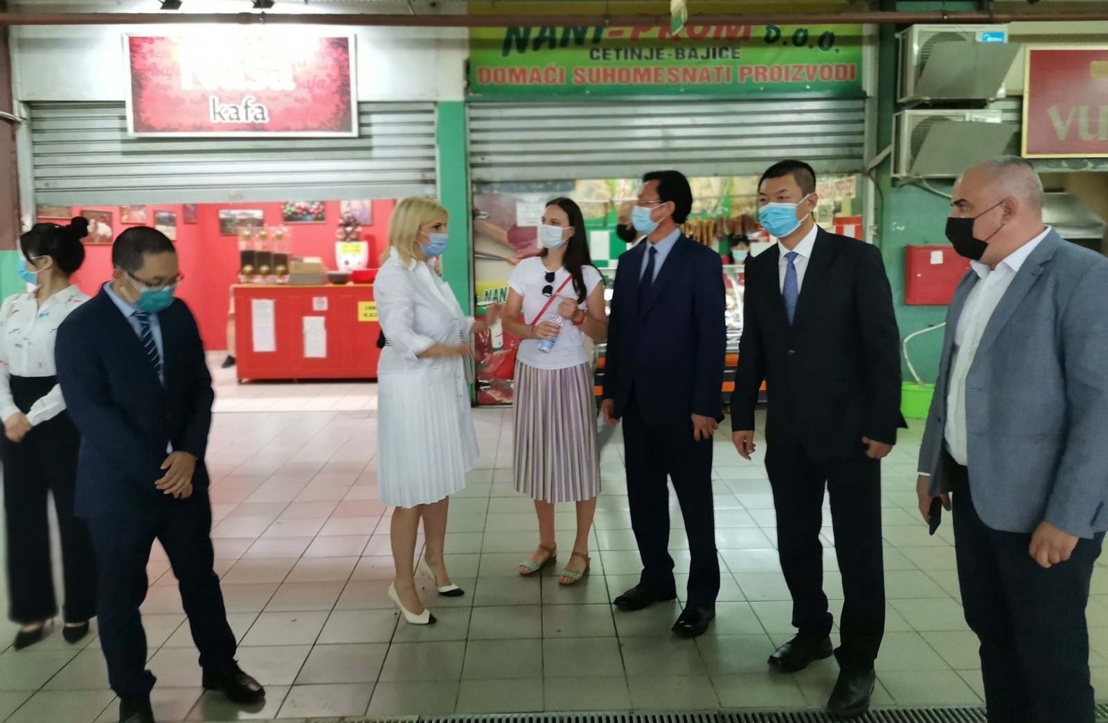 Delegacija kineskih privrednika u posjeti gradskom preduzeću Tržnice i pijace