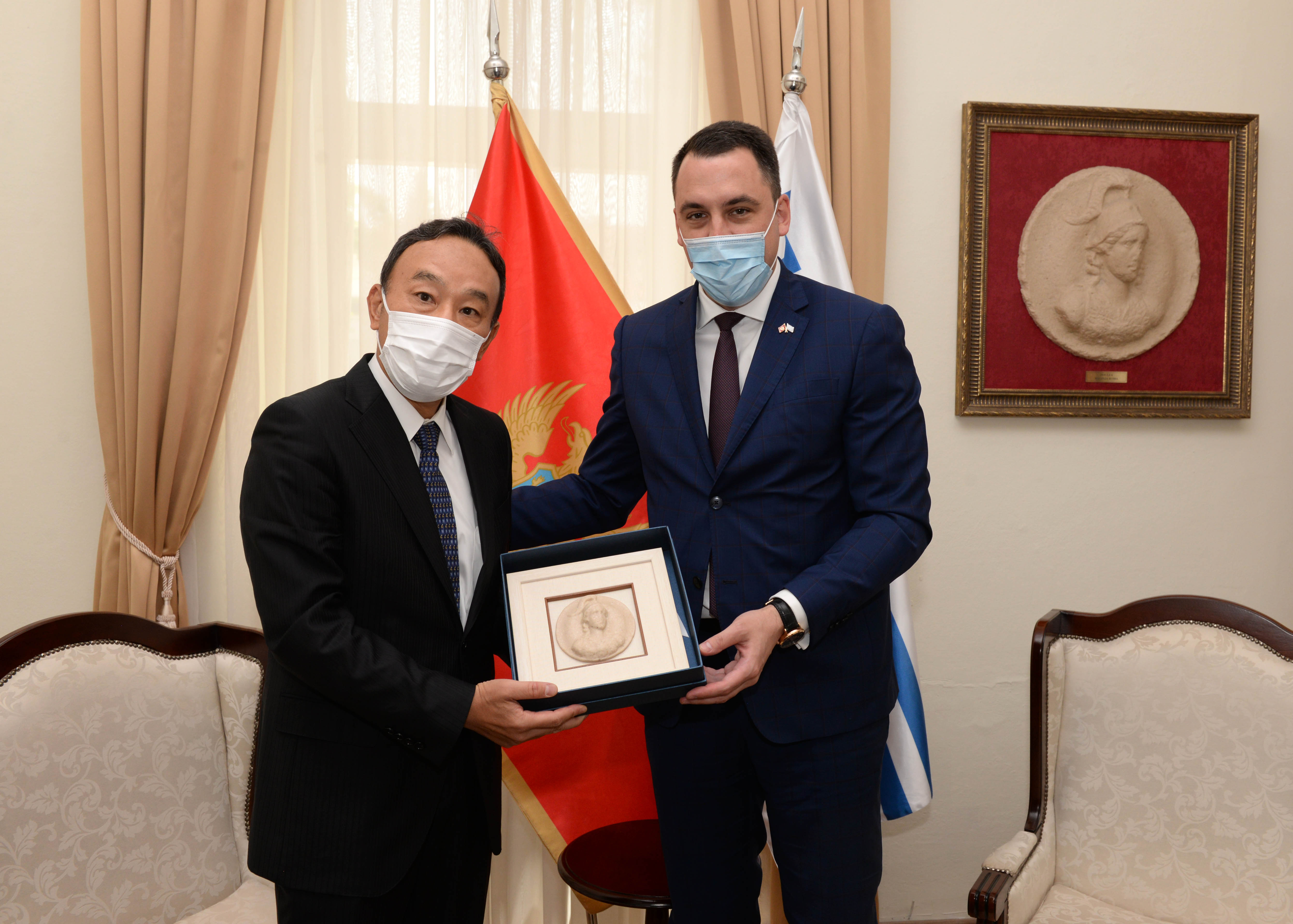 Gradonačelnik Vuković sa diplomatskim predstavnicima Japana, Izraela i Kazahstana: Podgorica poželjna destinacija za turiste i investitore