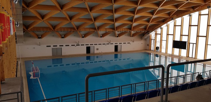 Zatvoreni vaterpolo  bazen u  sklopu  Sportskog centra  „Morača“ od sjutra ponovo u funkciji