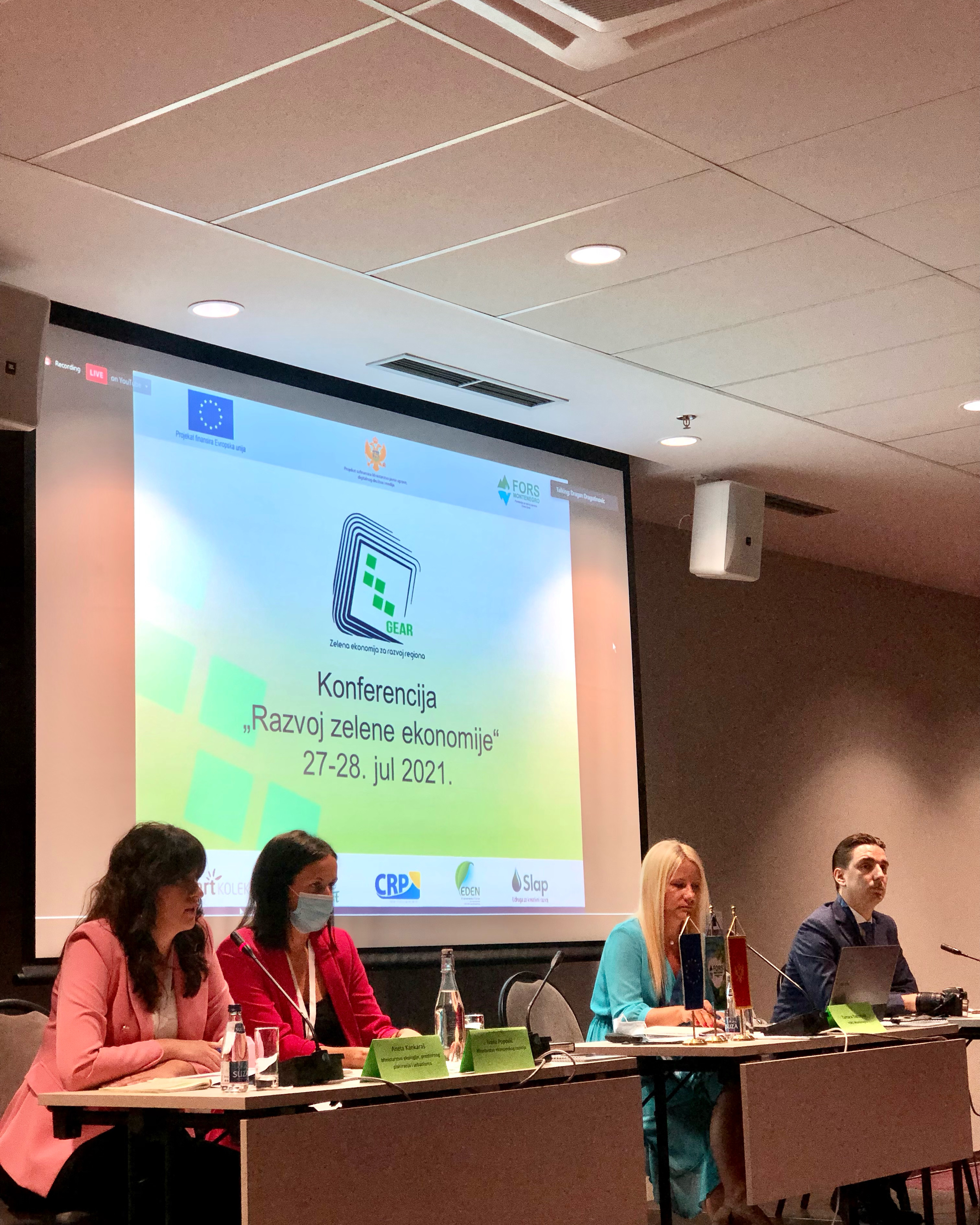 Glavni grad Podgorica na konferenciji “Razvoj zelene ekonomije”