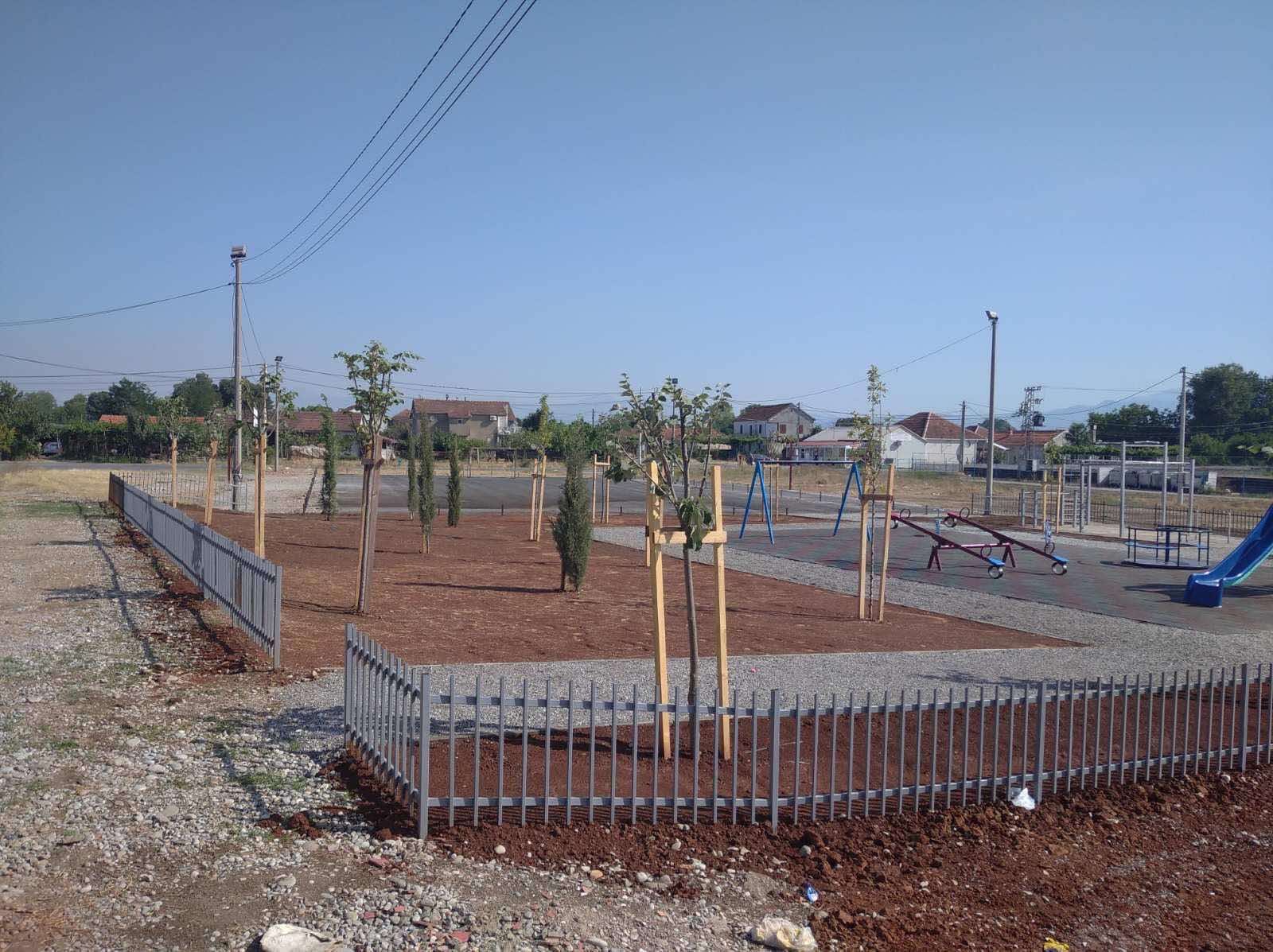 U toku su radovi na sportskom poligonu i dječjem igralištu  u Balabanima