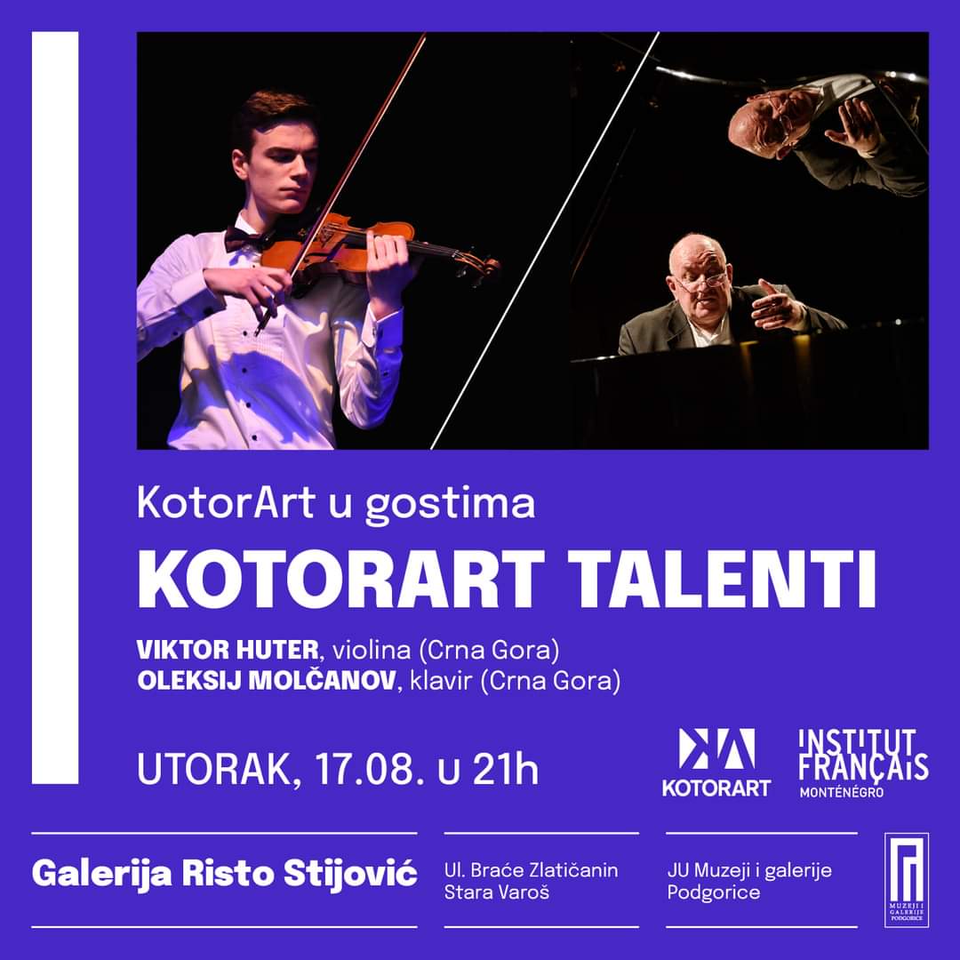 Koncert Viktora Hutera u Galeriji Risto Stijović