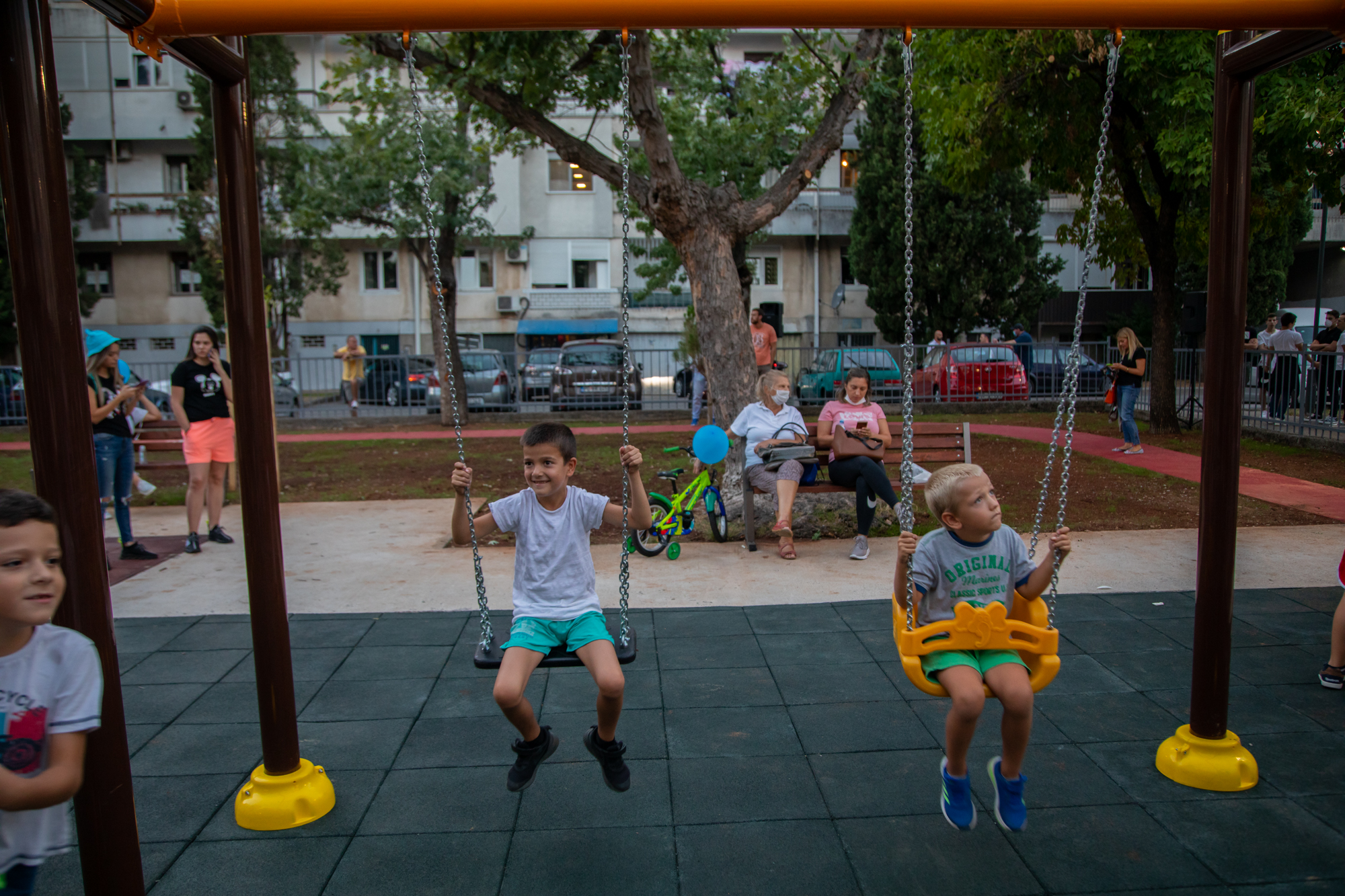 Kultno igralište u Moskovskoj ulici u novom sjaju dočekalo mališane