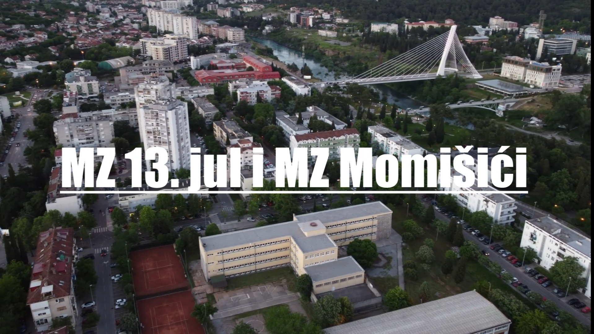 Predstavnici Glavnog grada sjutra sa stanovnicima MZ "13. jul" i MZ "Momišići"