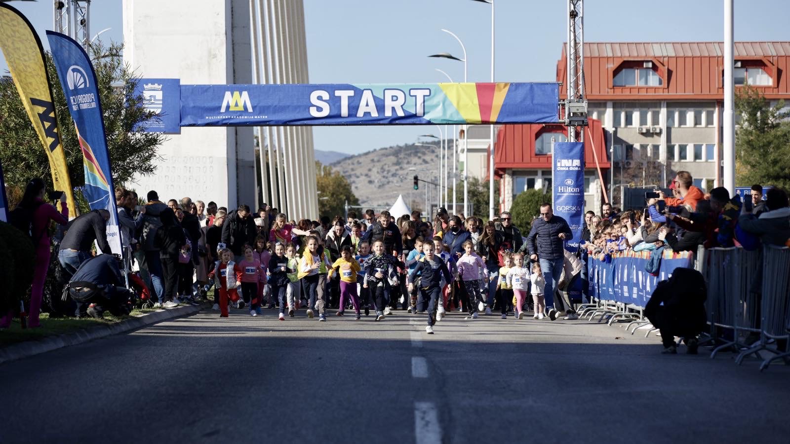 Podgorica je danas trčala za one koji to ne mogu