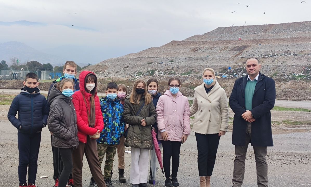 Učenici OŠ "Milorad Musa Burzan" u posjeti Deponiji Livade