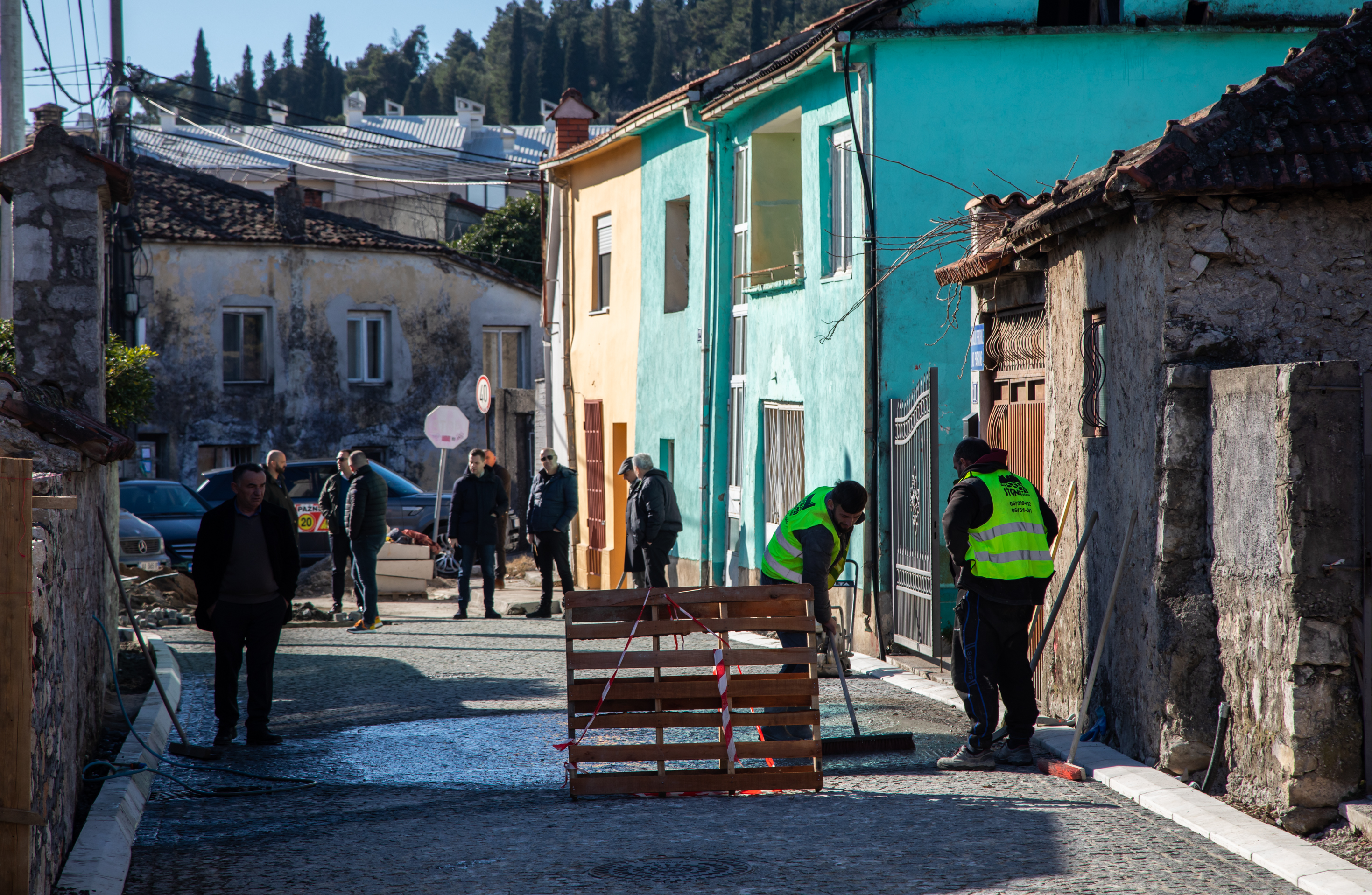 Vuković obišao radove na rekonstrukciji ulica na području Stare varoši