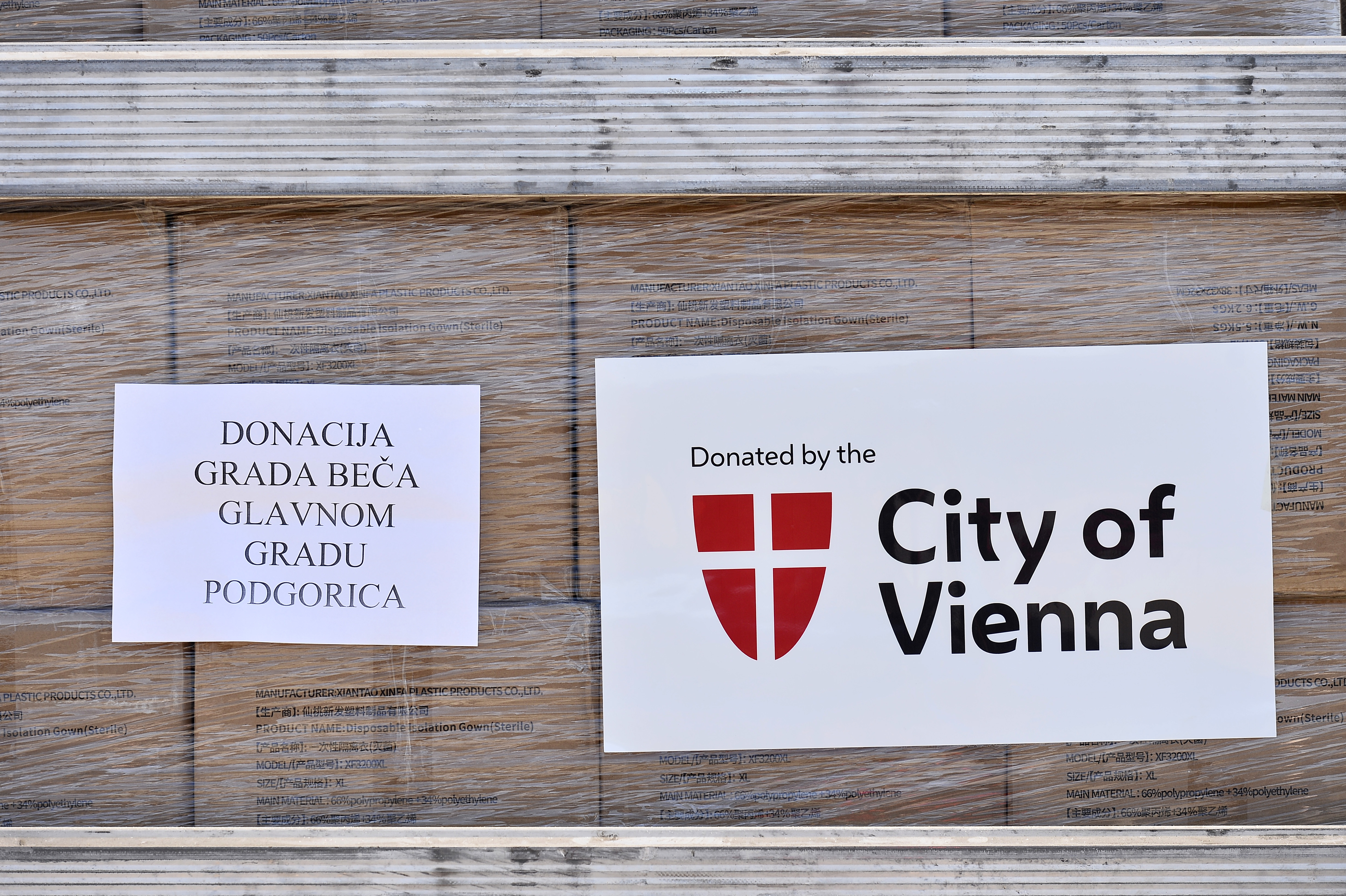 Vrijedna donacija medicinske opreme Glavnom gradu; Vuković: Zahvalan sam i ponosan na prijateljstvo između Beča i Podgorice