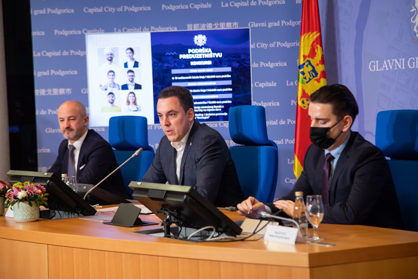Preko 200.000 eura za razvoj preduzetništva u Podgorici; Vuković najavio novi projekat podrške za centar grada