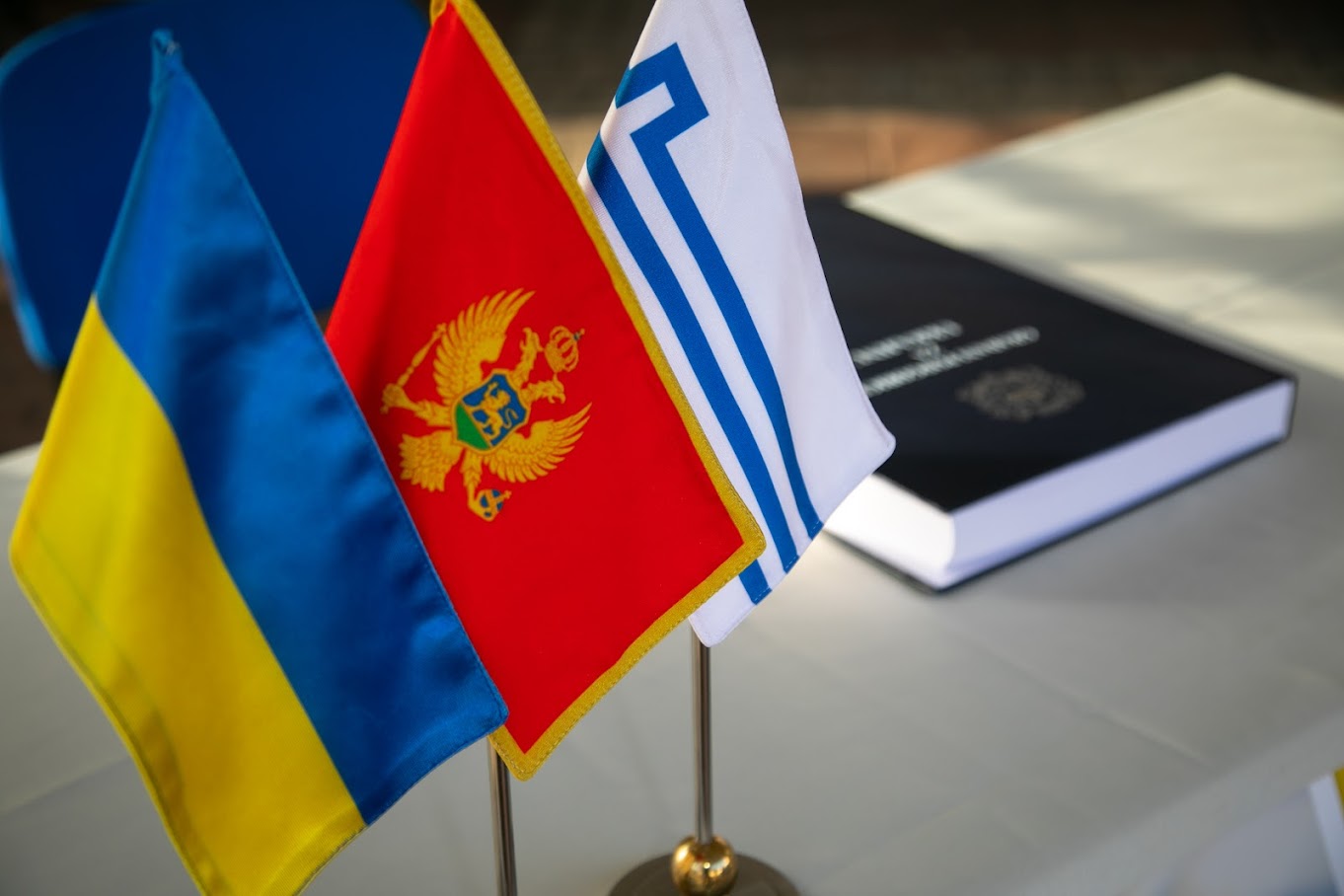 Na Trgu nezavisnosti počela akcija "Građani Podgorice za Ukrajinu"