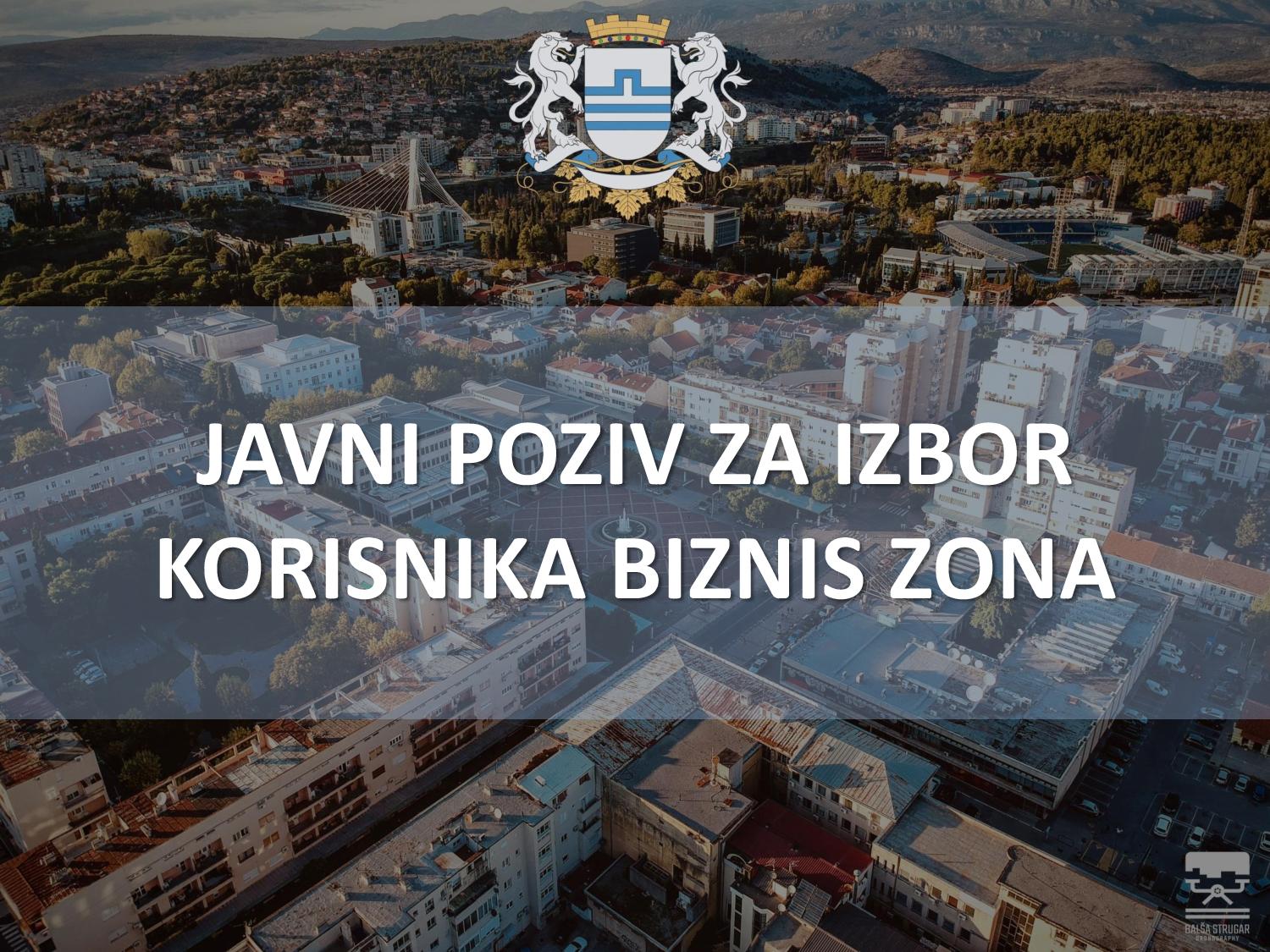 Objavljen drugi javni poziv za izbor korisnika biznis zona u Podgorici