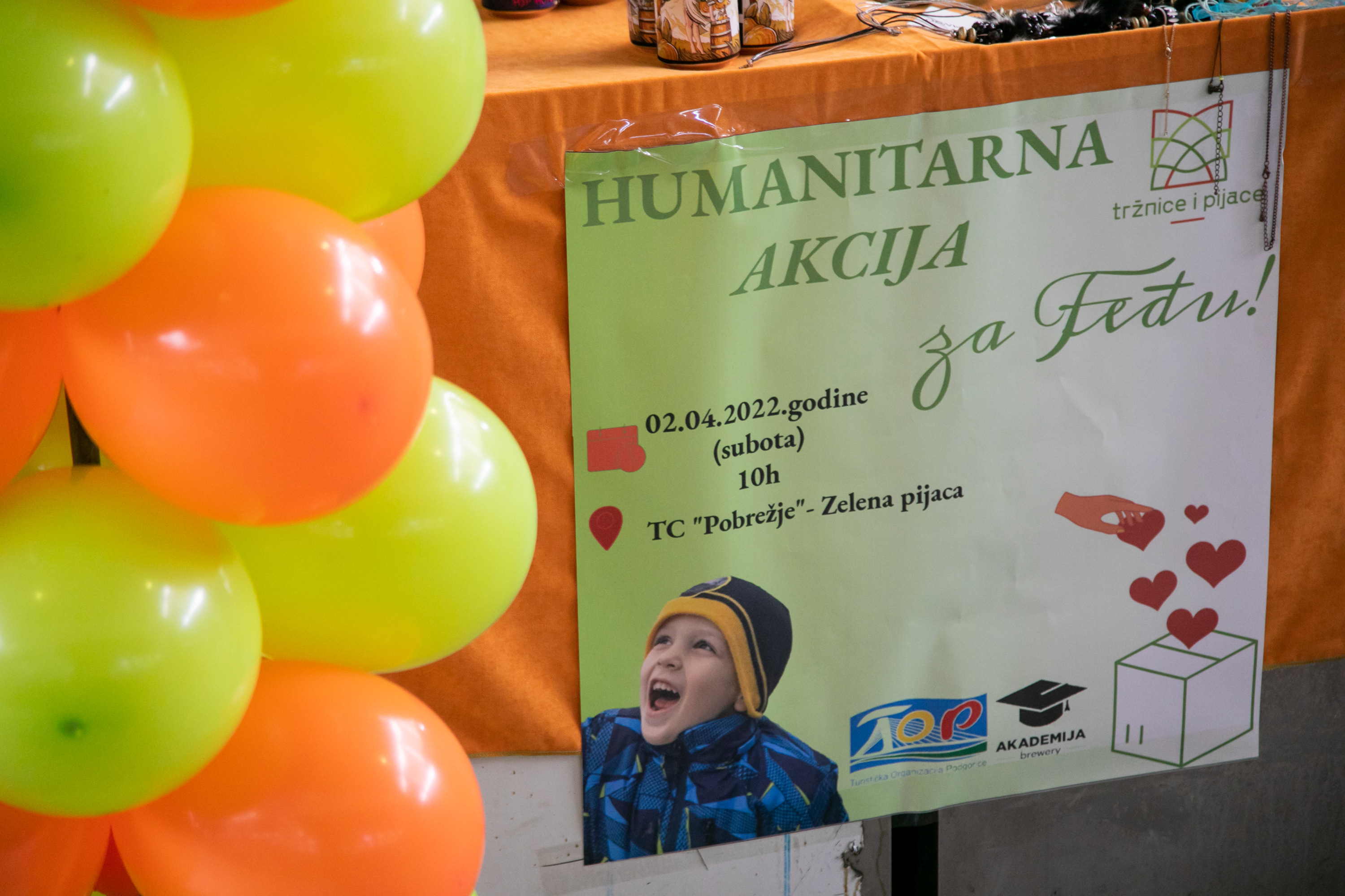 Tržnice i pijace organizovale humanitarni bazar za Feđu Alkovića