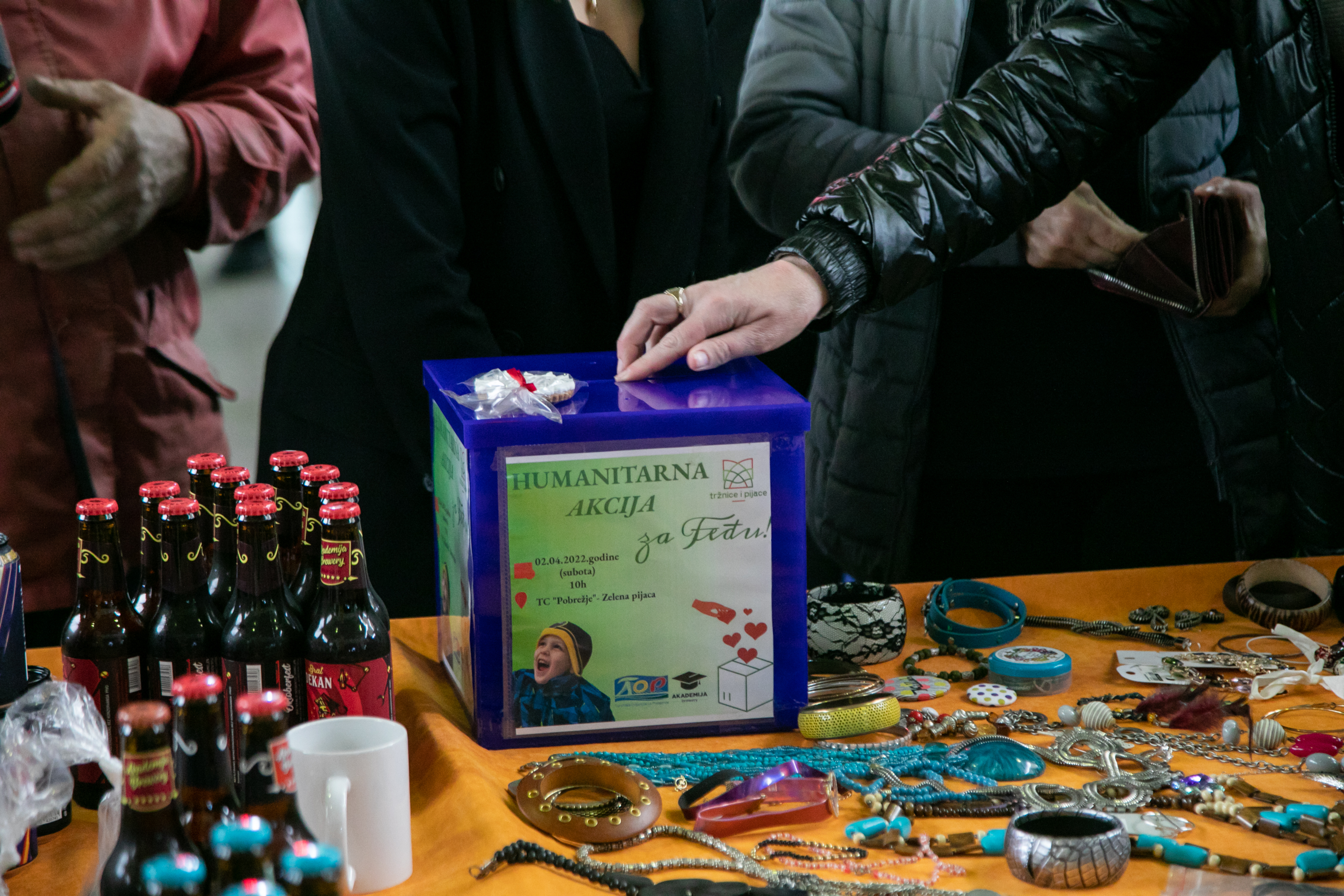 Tržnice i pijace organizovale humanitarni bazar za Feđu Alkovića