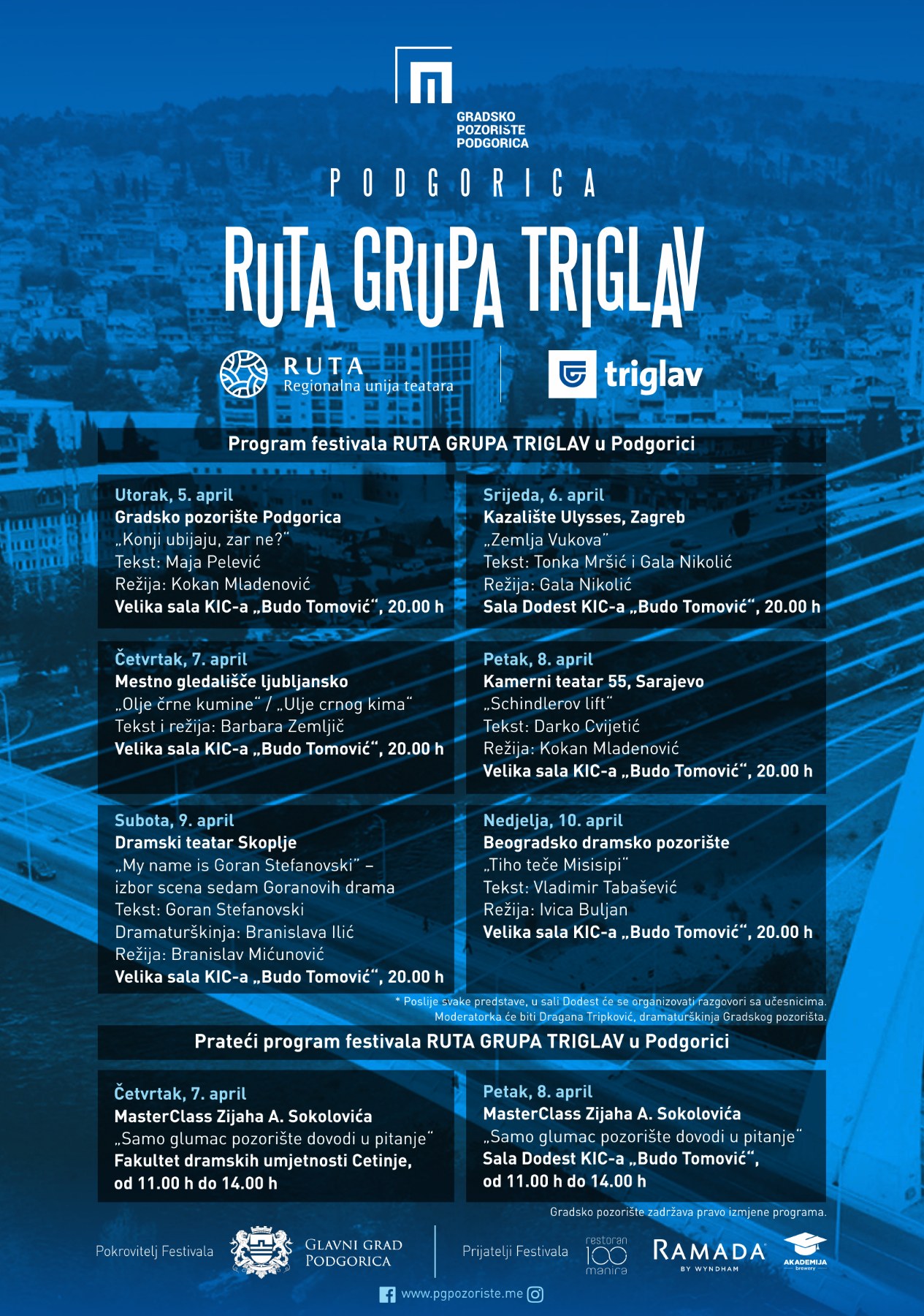 Festival RUTA počinje sjutra u Podgorici