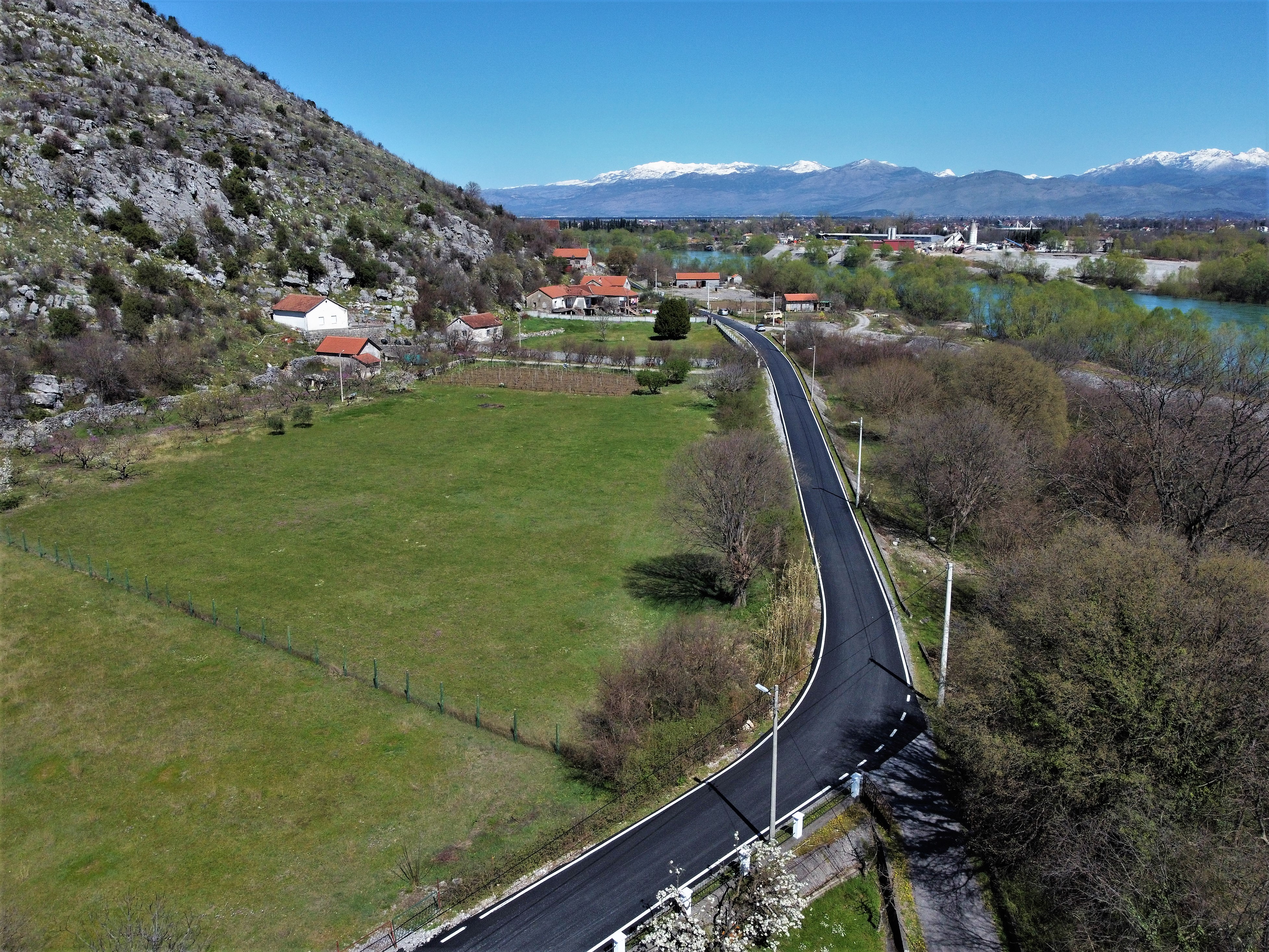 Završena sanacija putnog pravca Vukovci - Ponari u dužini od 2,3 km
