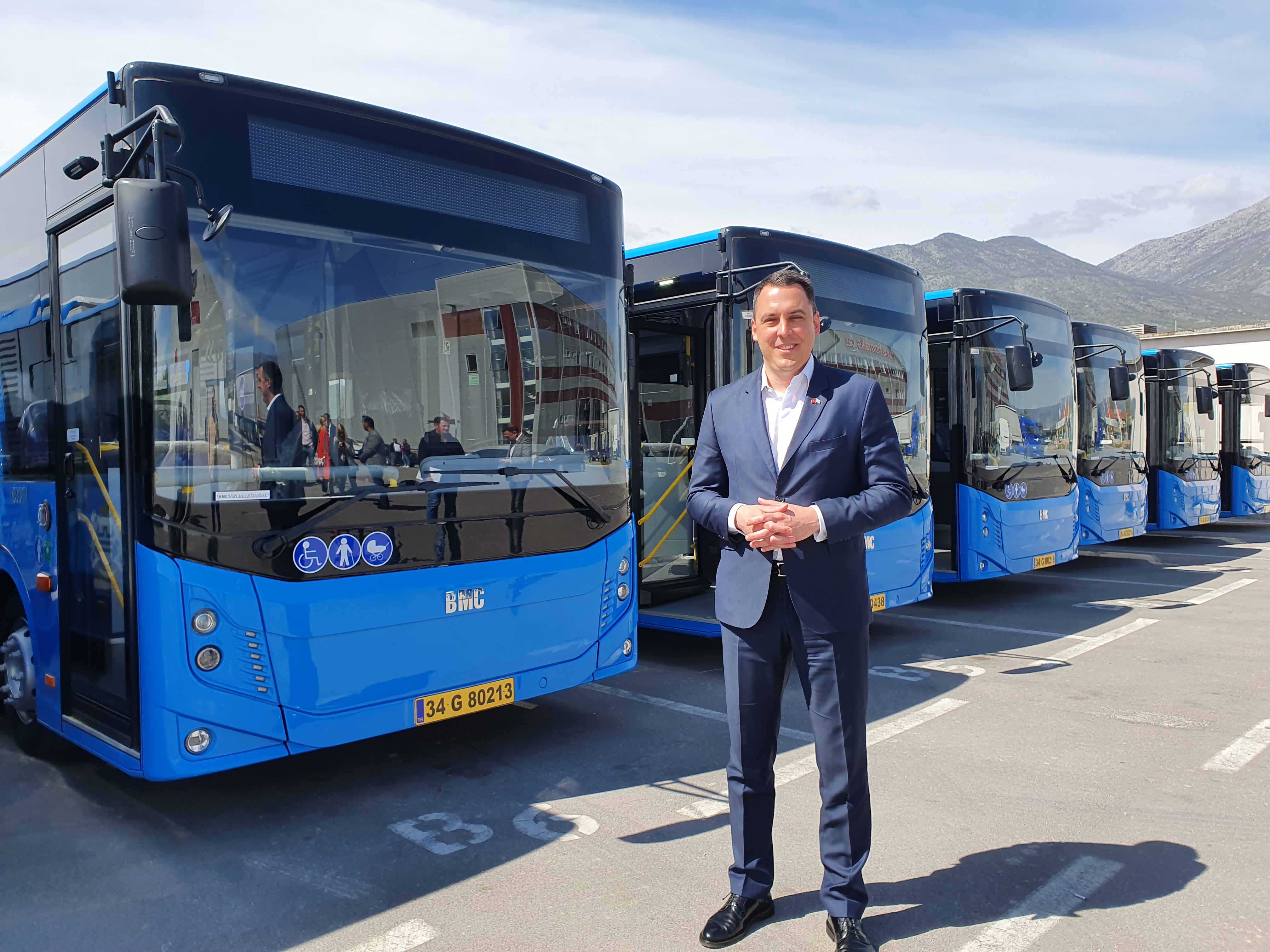 Podgorica dobila nove autobuse