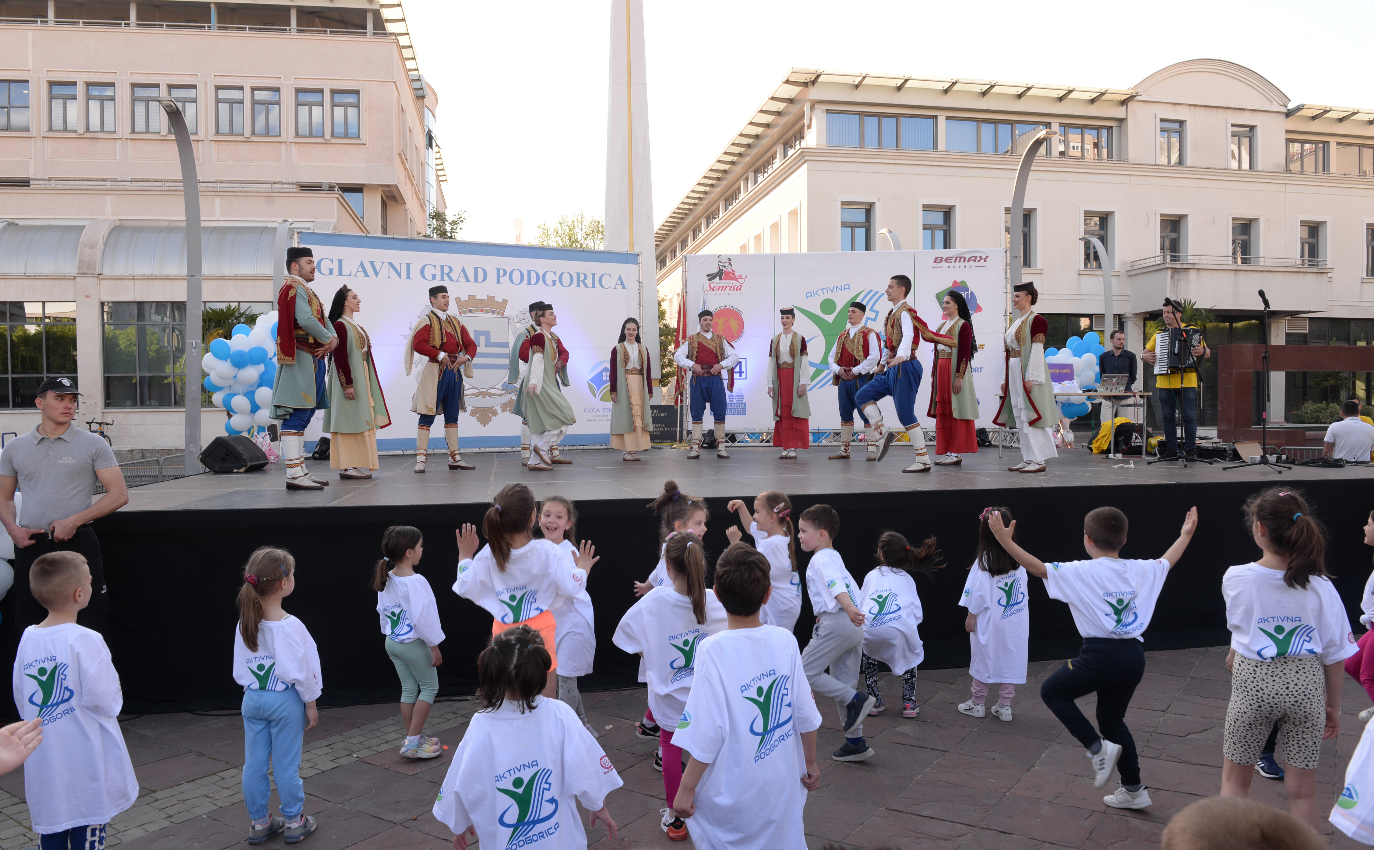 Održana manifestacija Aktivna Podgorica; Promovisani zdravi stilovi života