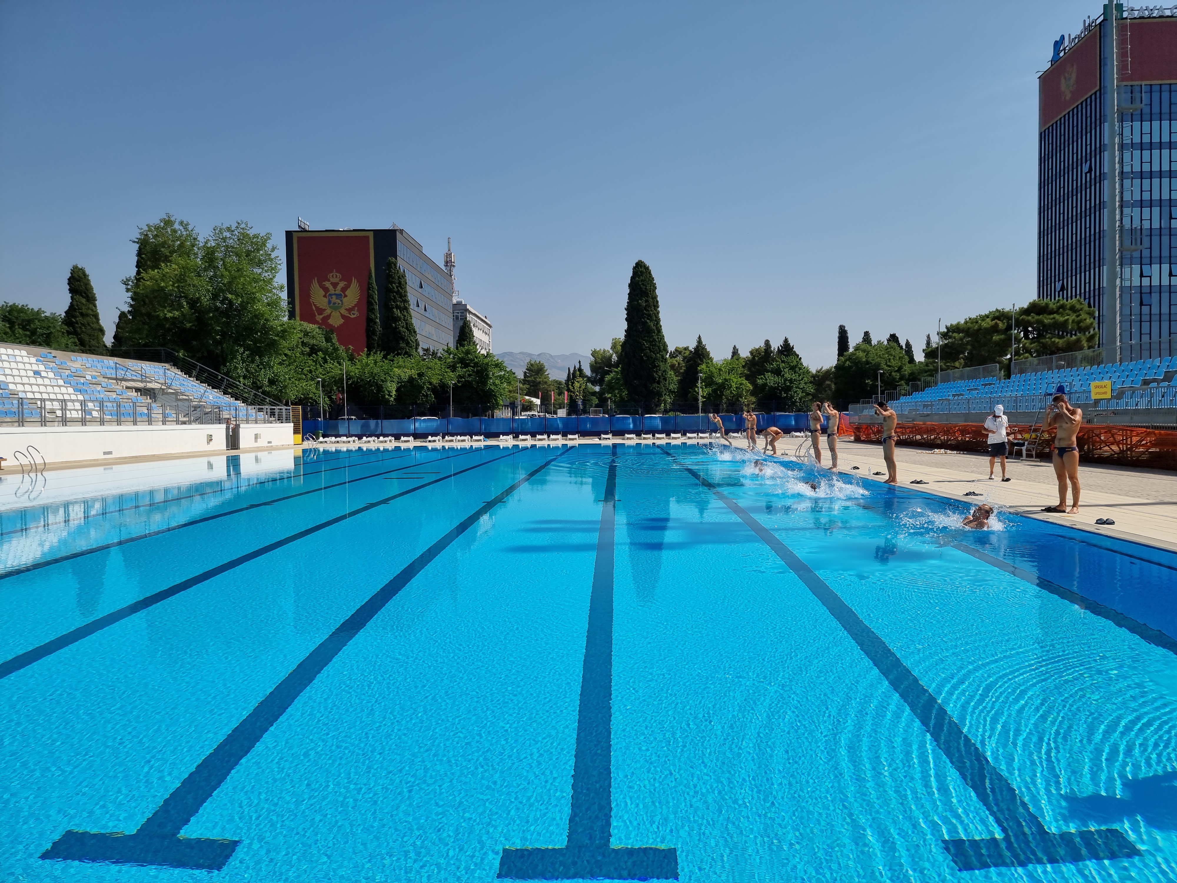 Olimpijski bazen u sklopu SC "Morača" sljedeće sedmice počinje sa radom; Očekuje nas odlična sezona