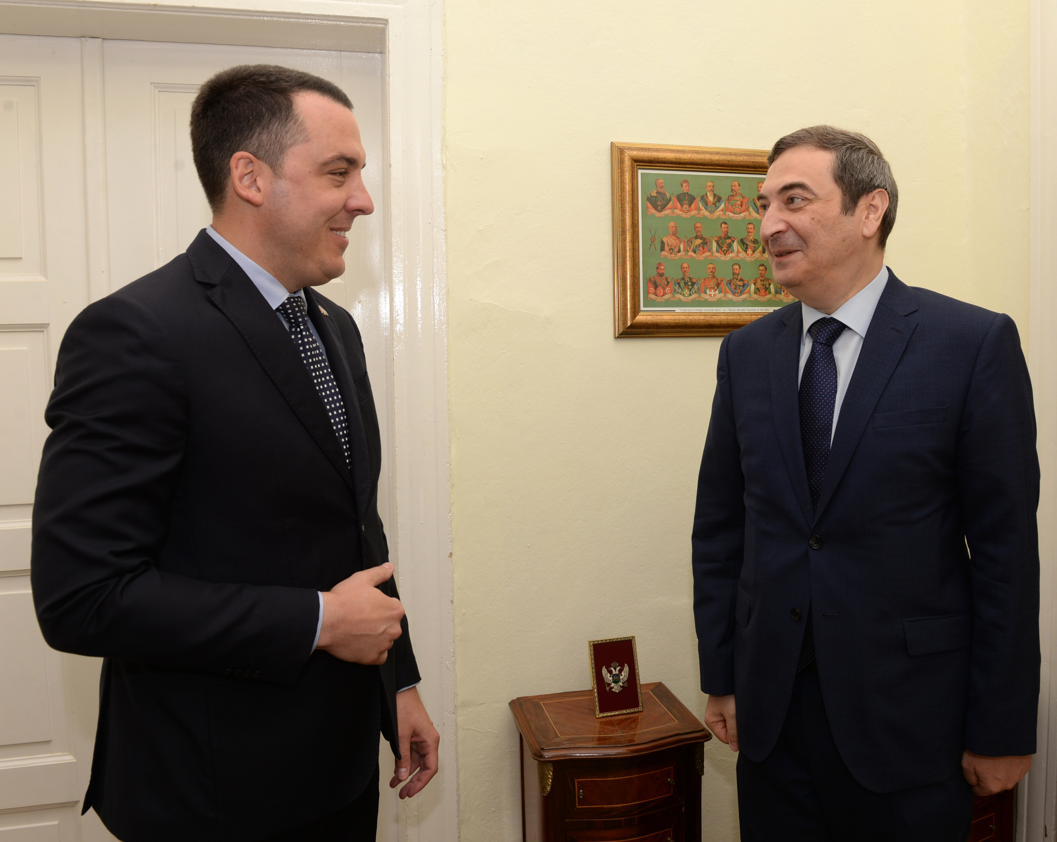 Vuković upriličio prijem za ambasadora Azerbejdžana: Jačati odnose između Podgorice i Bakua