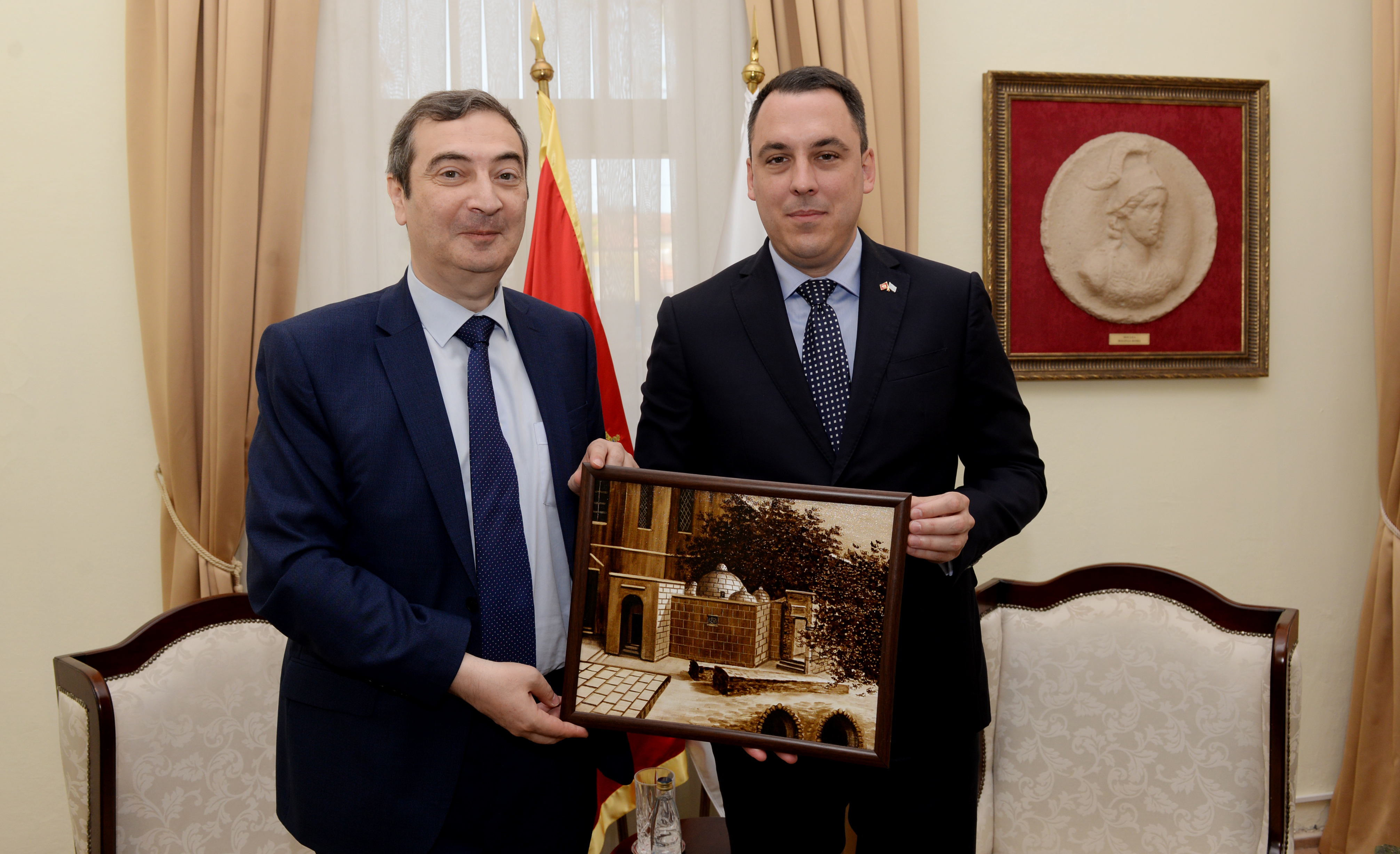 Vuković upriličio prijem za ambasadora Azerbejdžana: Jačati odnose između Podgorice i Bakua