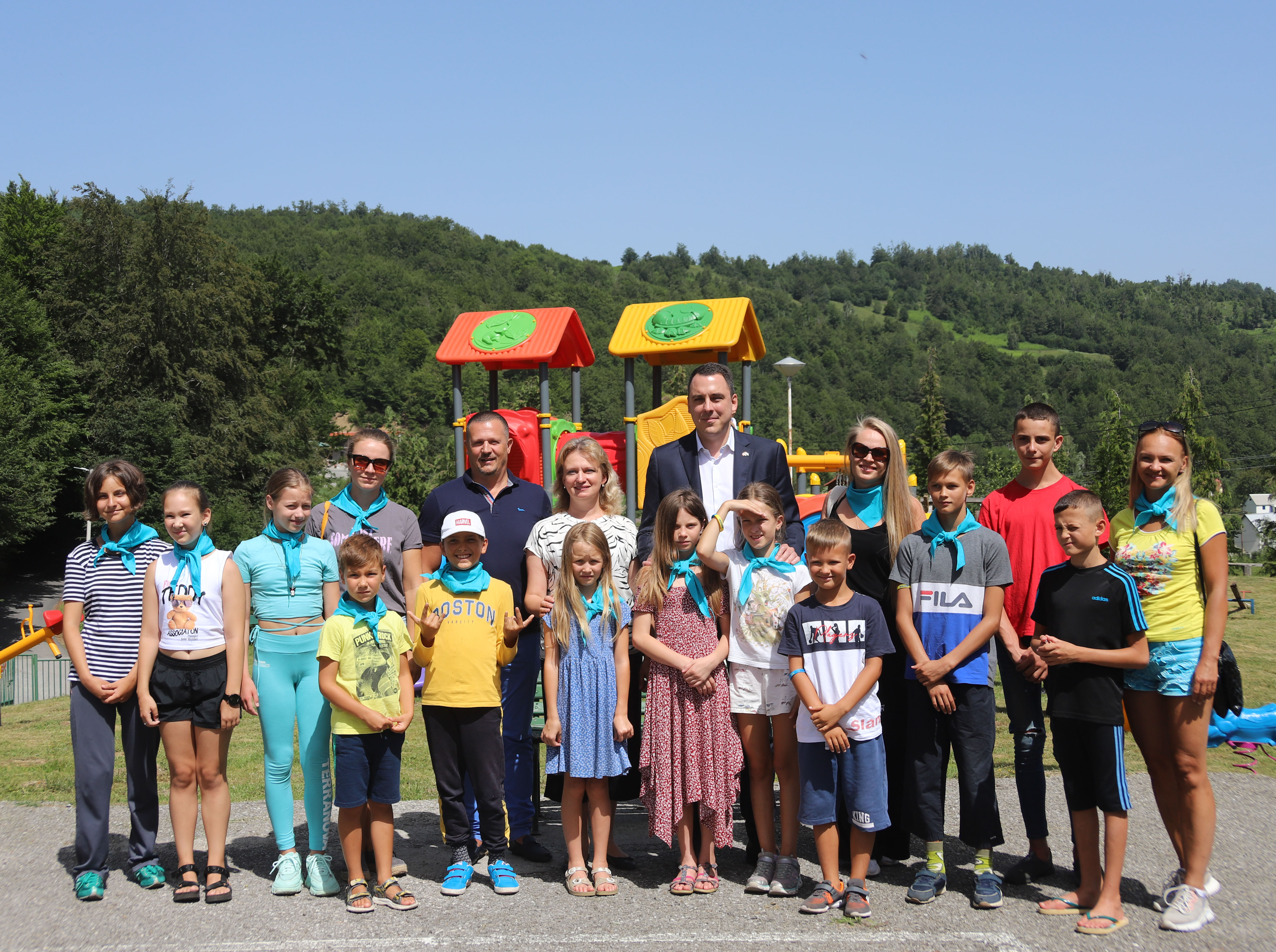 Mališani iz Podgorice i Ukrajine prvi gosti dječjeg odmarališta na Veruši