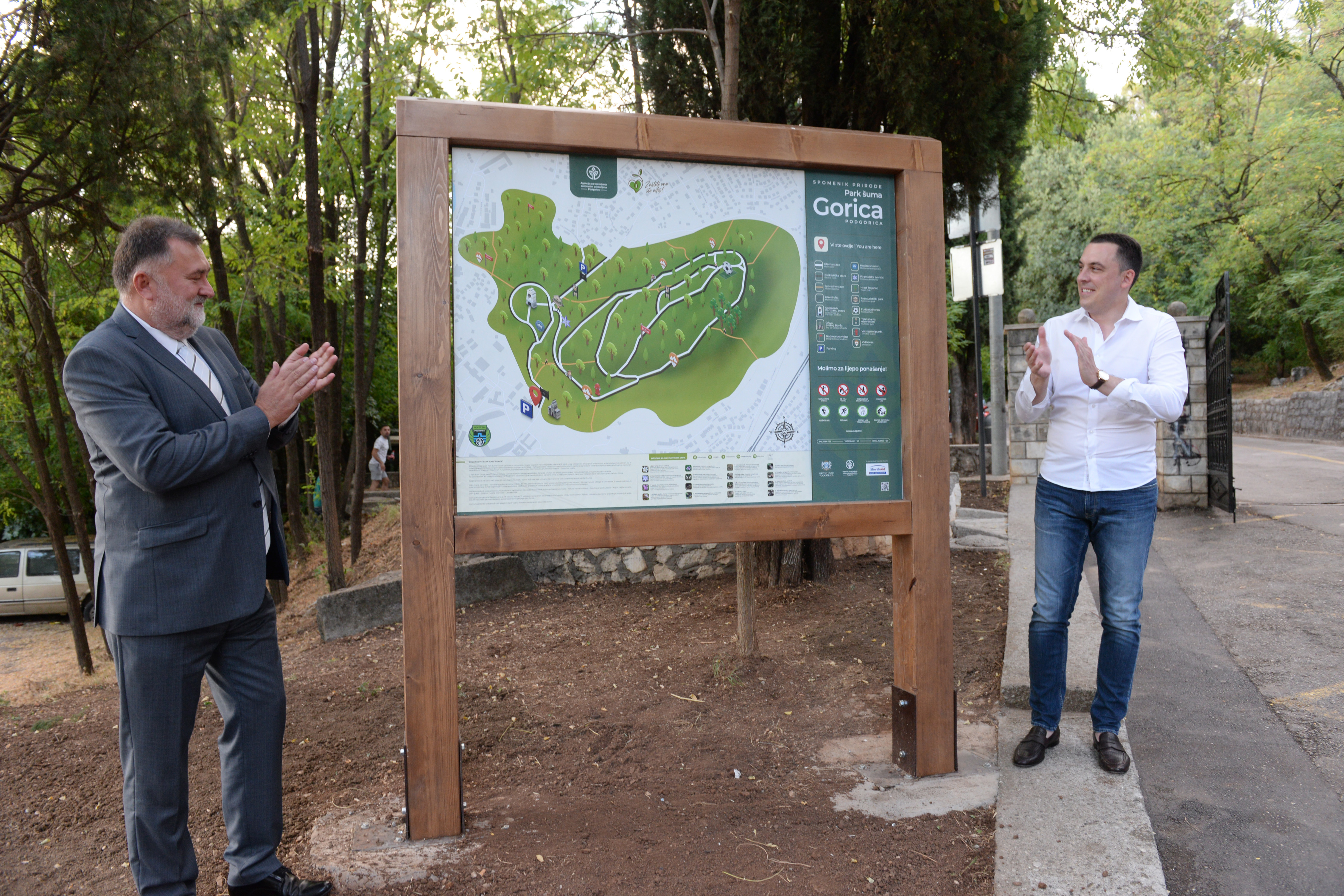 Na Gorici postavljene informativne table; Novi sadržaj prilagođen prirodnom ambijentu zaštićenog područja