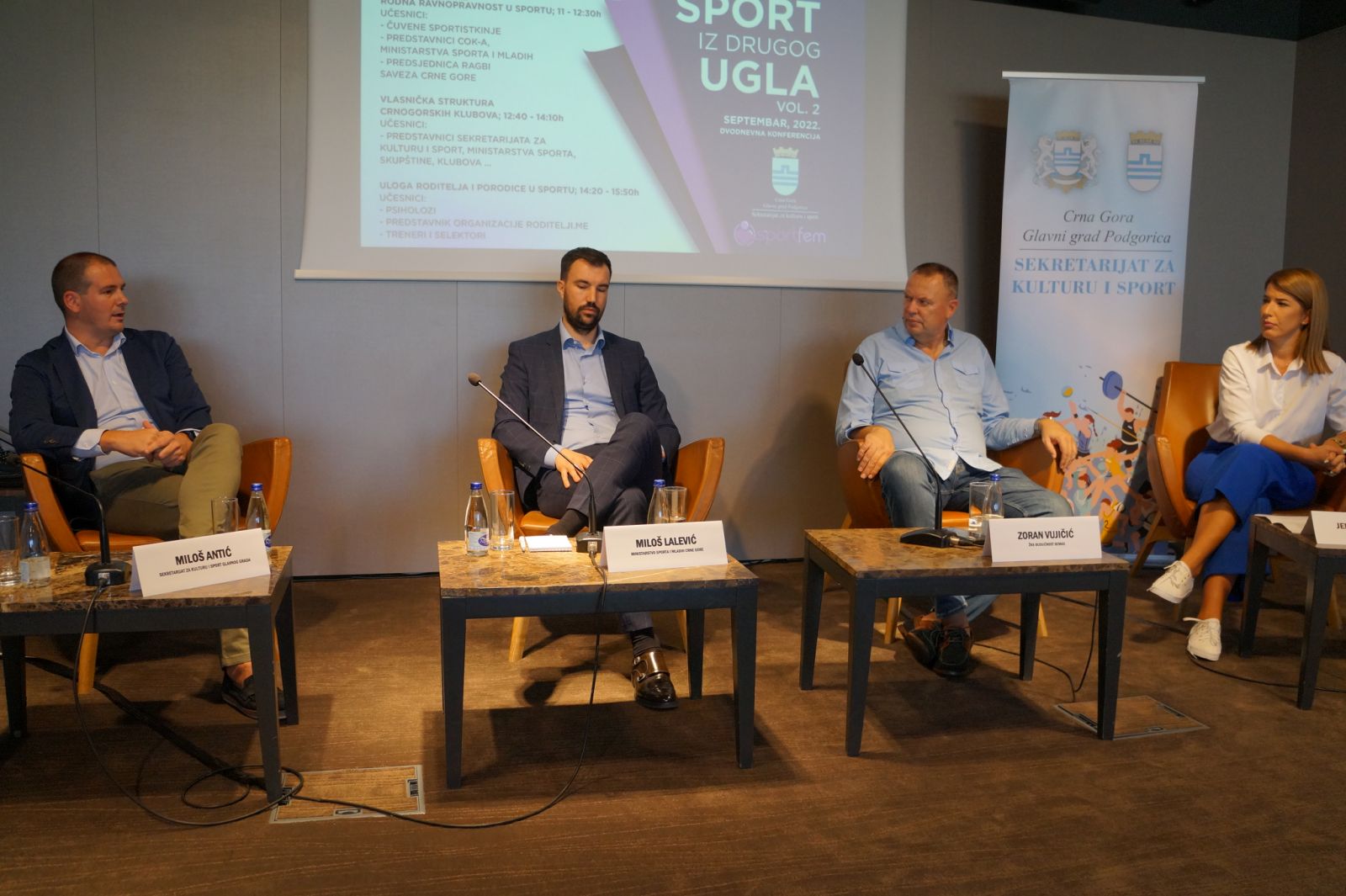 Konferencija  "Sport iz drugog ugla" dobra prilika za razmjenu iskustava i zaključaka za crnogorski sport