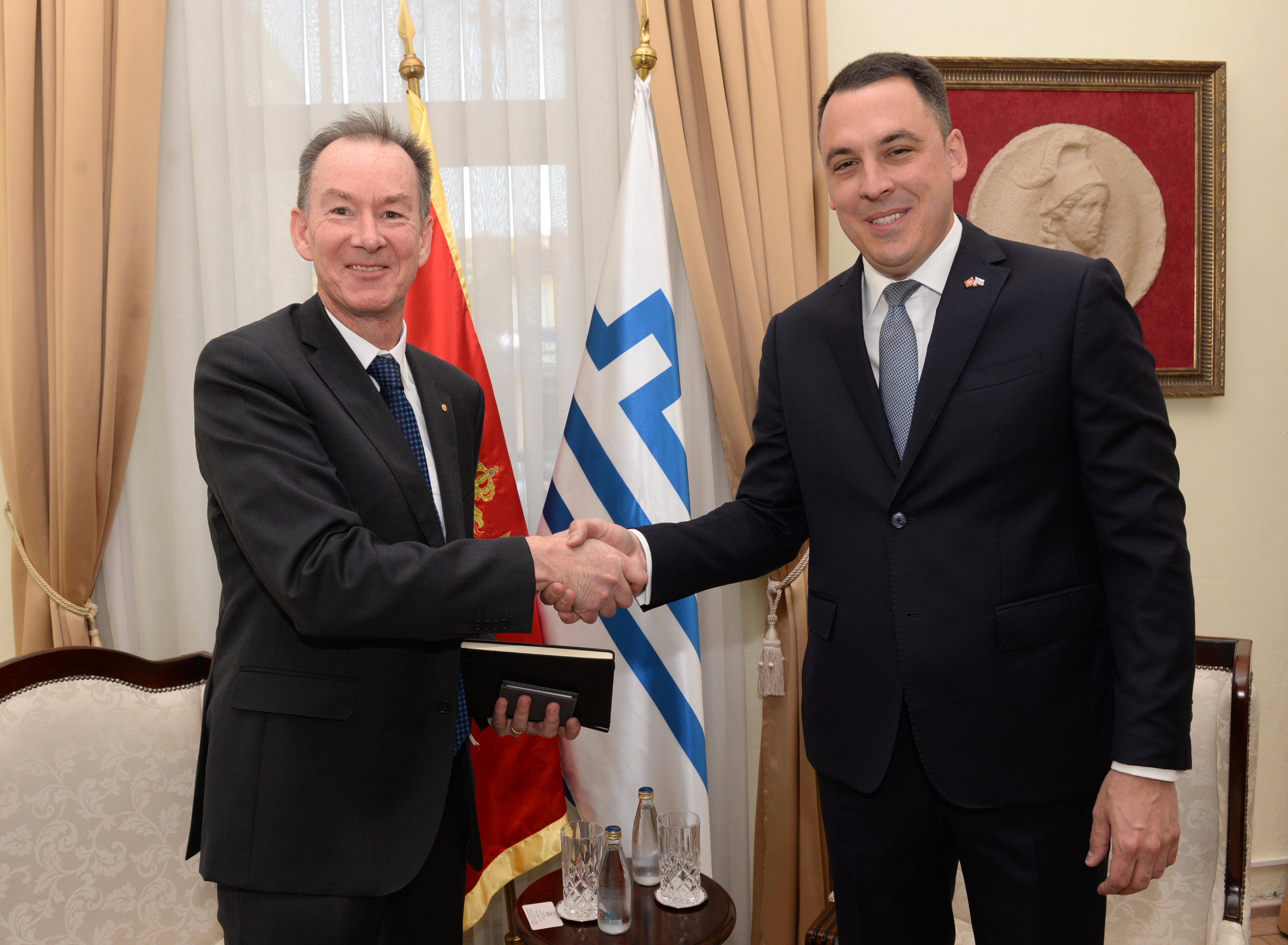 Vuković sa zamjenikom ambasadora Australije; Jačanje saradnje prioritet i u narednom periodu