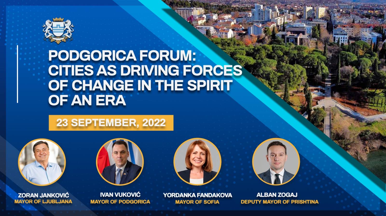 Podgorica forum održaće se 23. septembra