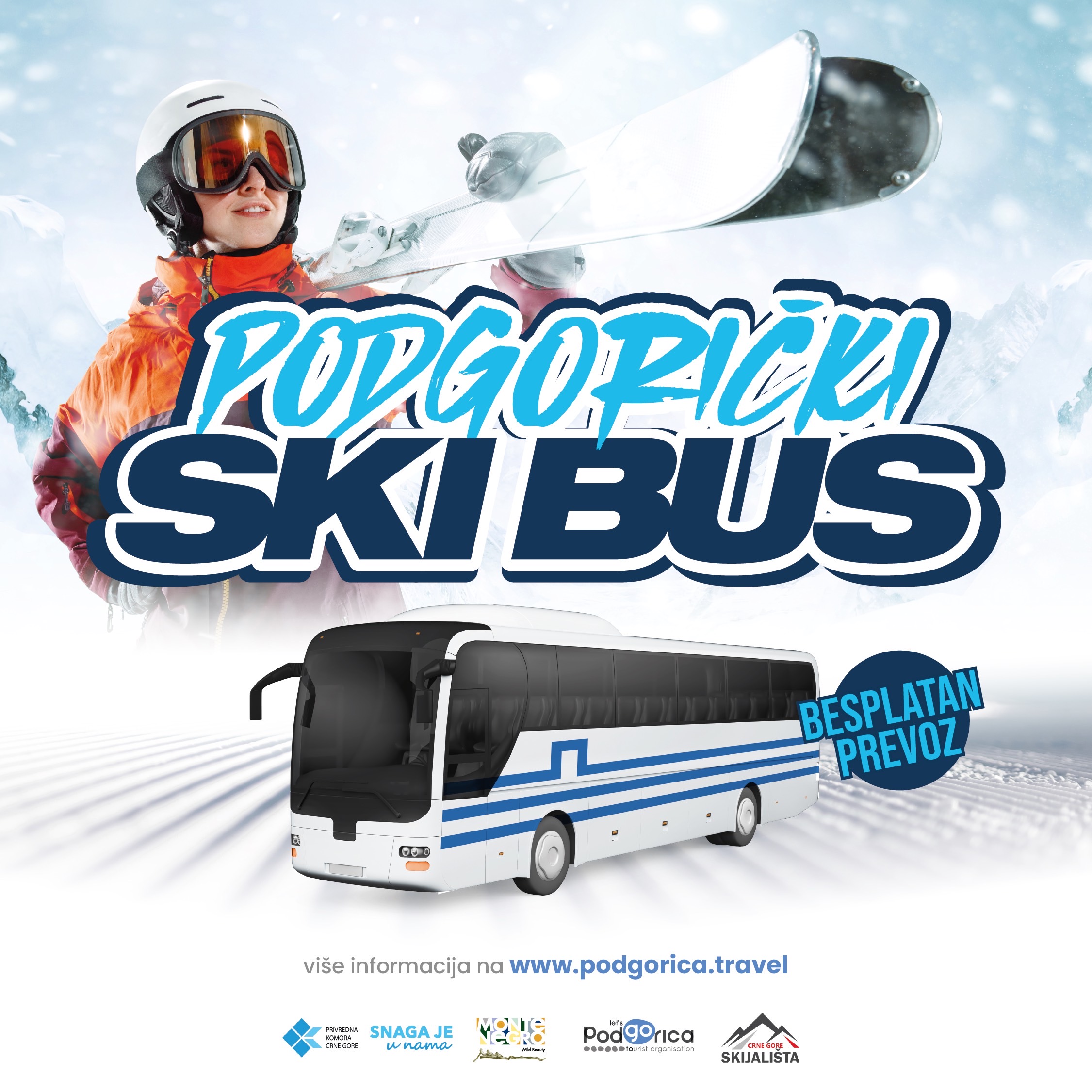 Kreće Podgorički ski bus