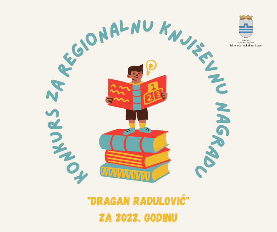 Raspisan konkurs za Književnu nagradu “Dragan Radulović” za 2022.godinu