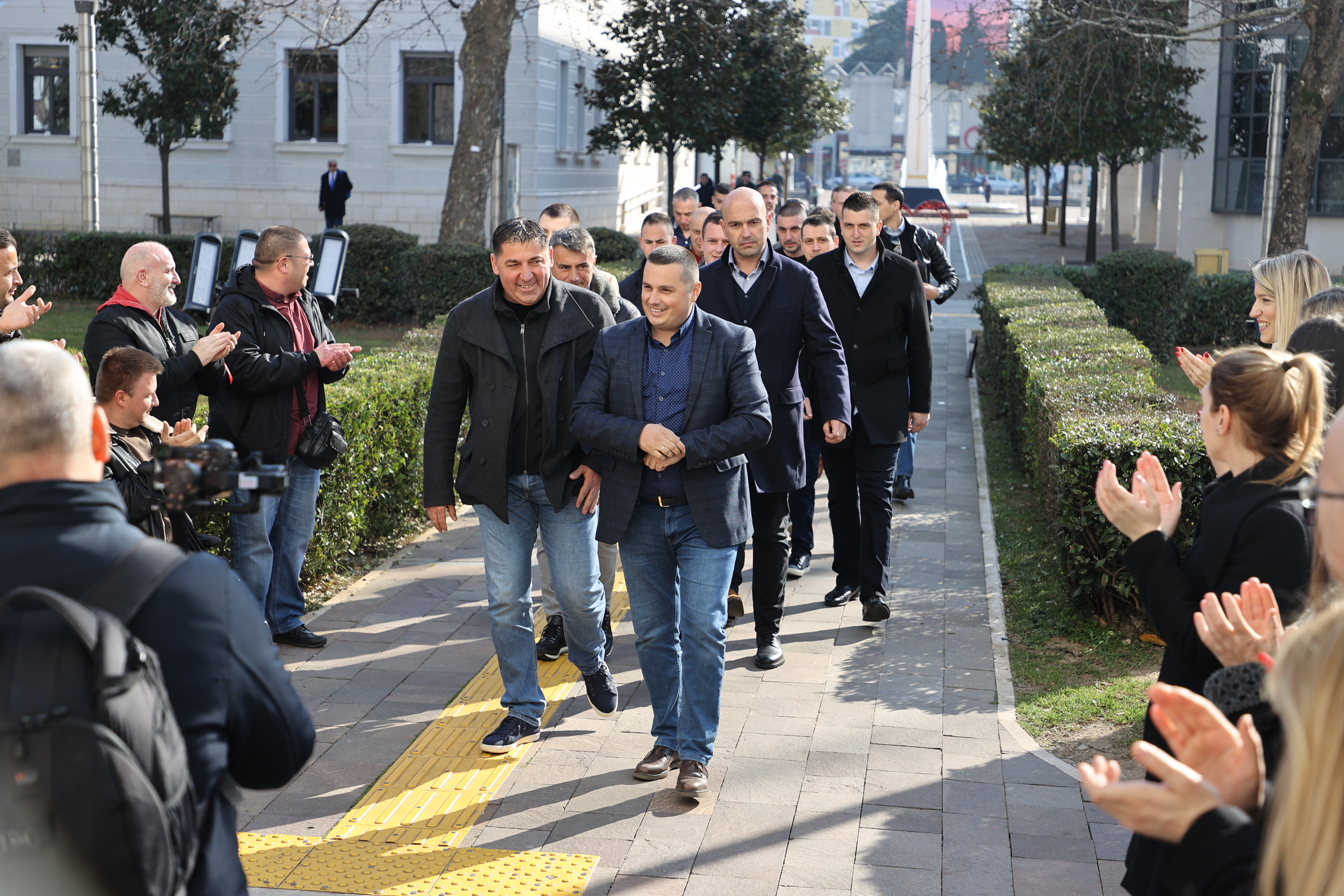 Vuković upriličio prijem za pripadnike Službe zaštite i spašavanja koji su i u akcijama u Turskoj pokazali da su istinski heroji Podgorice  i Crne Gore