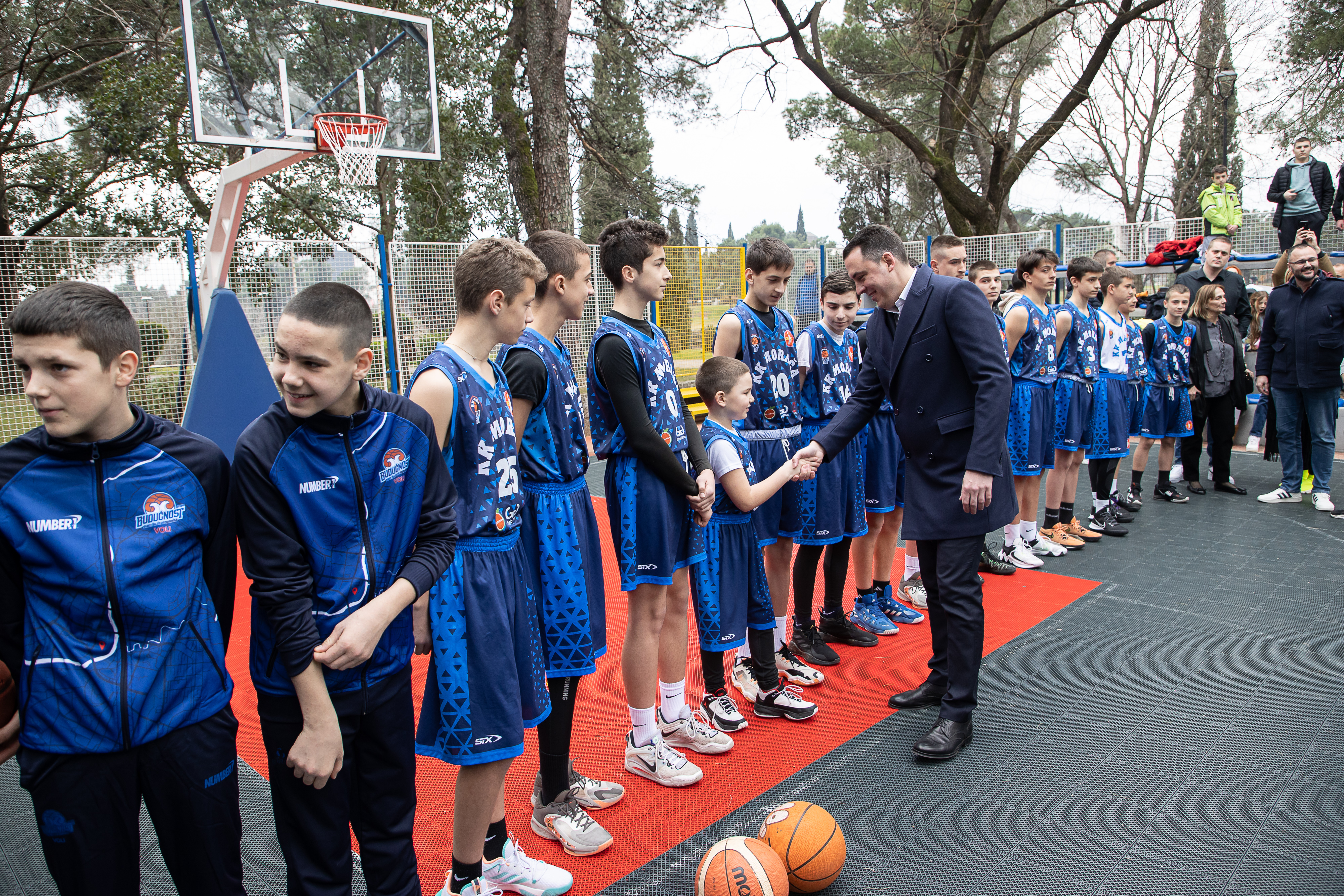 Košarkaško igralište u Njegoševom parku od danas nosi ime legende podgoričke Budućnosti- Dragana Ivanovića