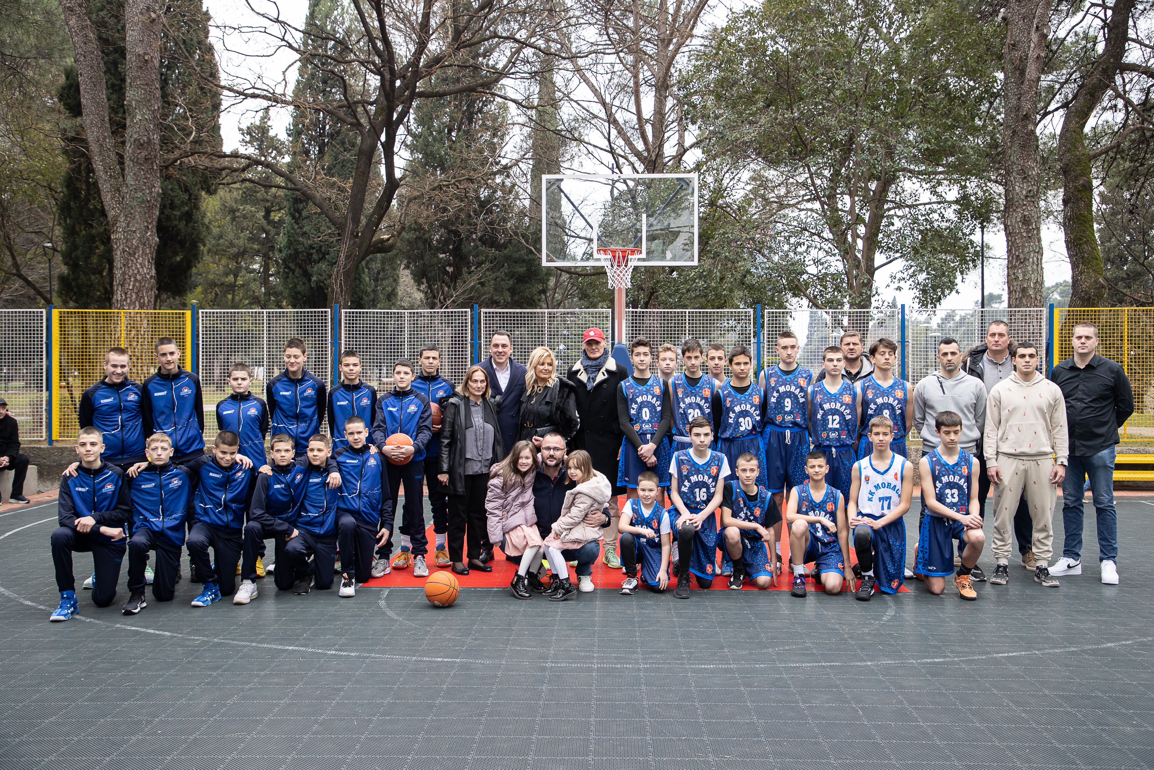 Košarkaško igralište u Njegoševom parku od danas nosi ime legende podgoričke Budućnosti- Dragana Ivanovića