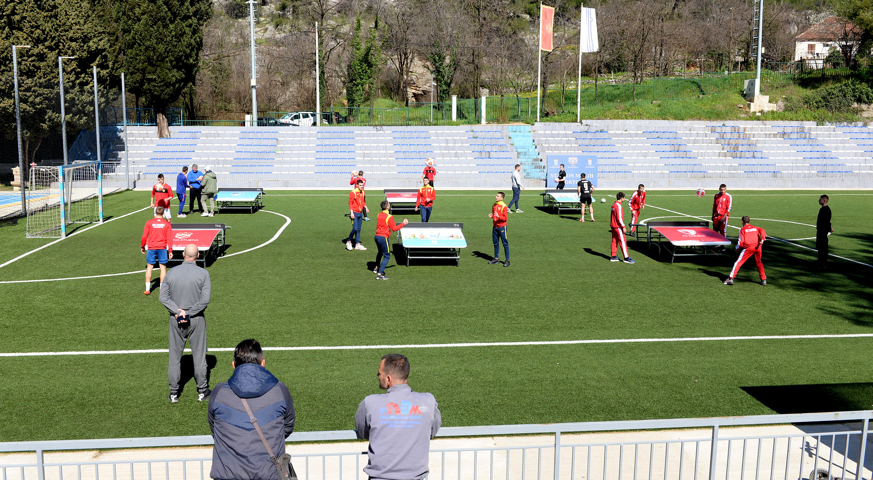 Glavni grad donirao stolove za tekbol podgoričkim fudbalskim klubovima