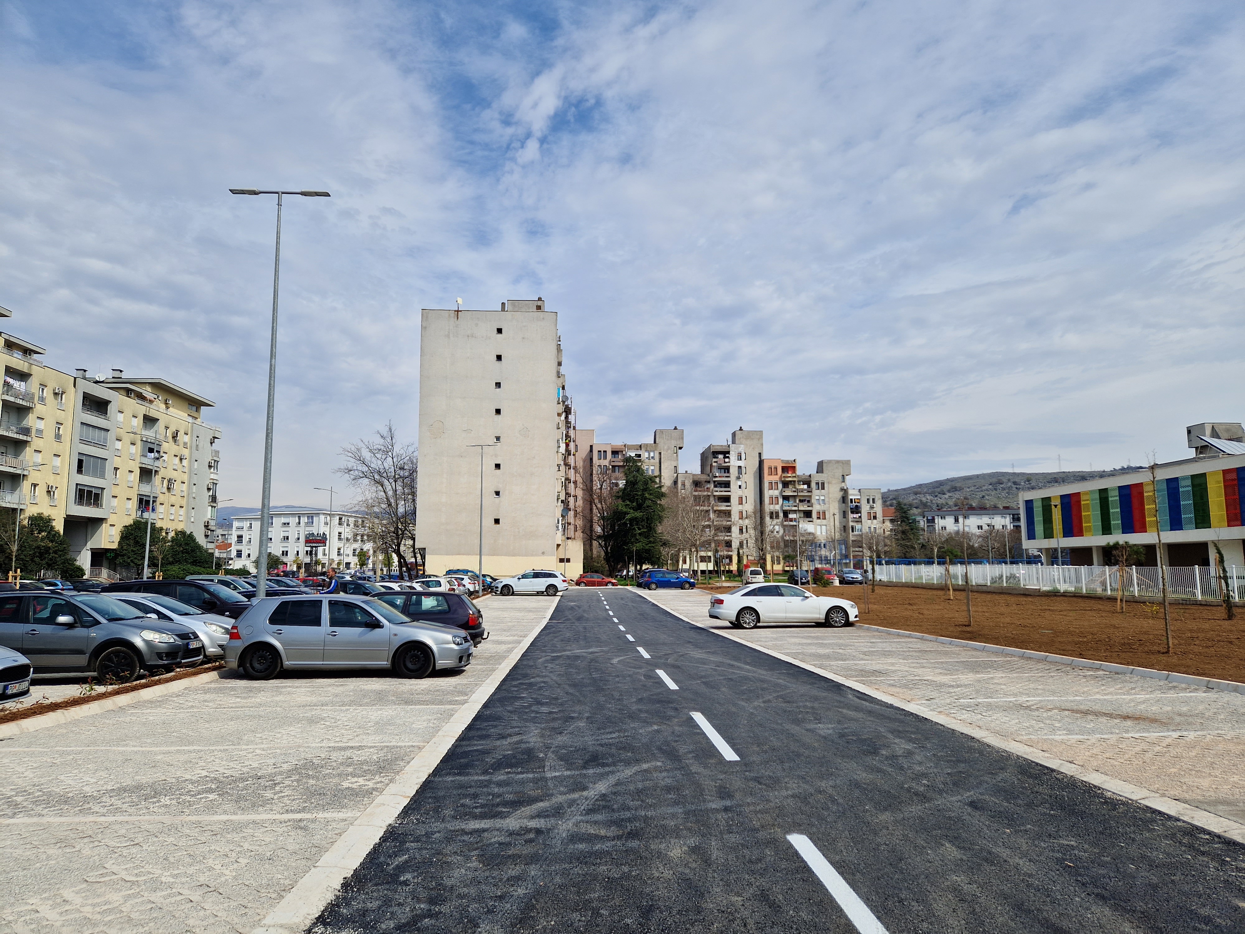 U Bloku VI formirano 140 novih besplatnih parking mjesta