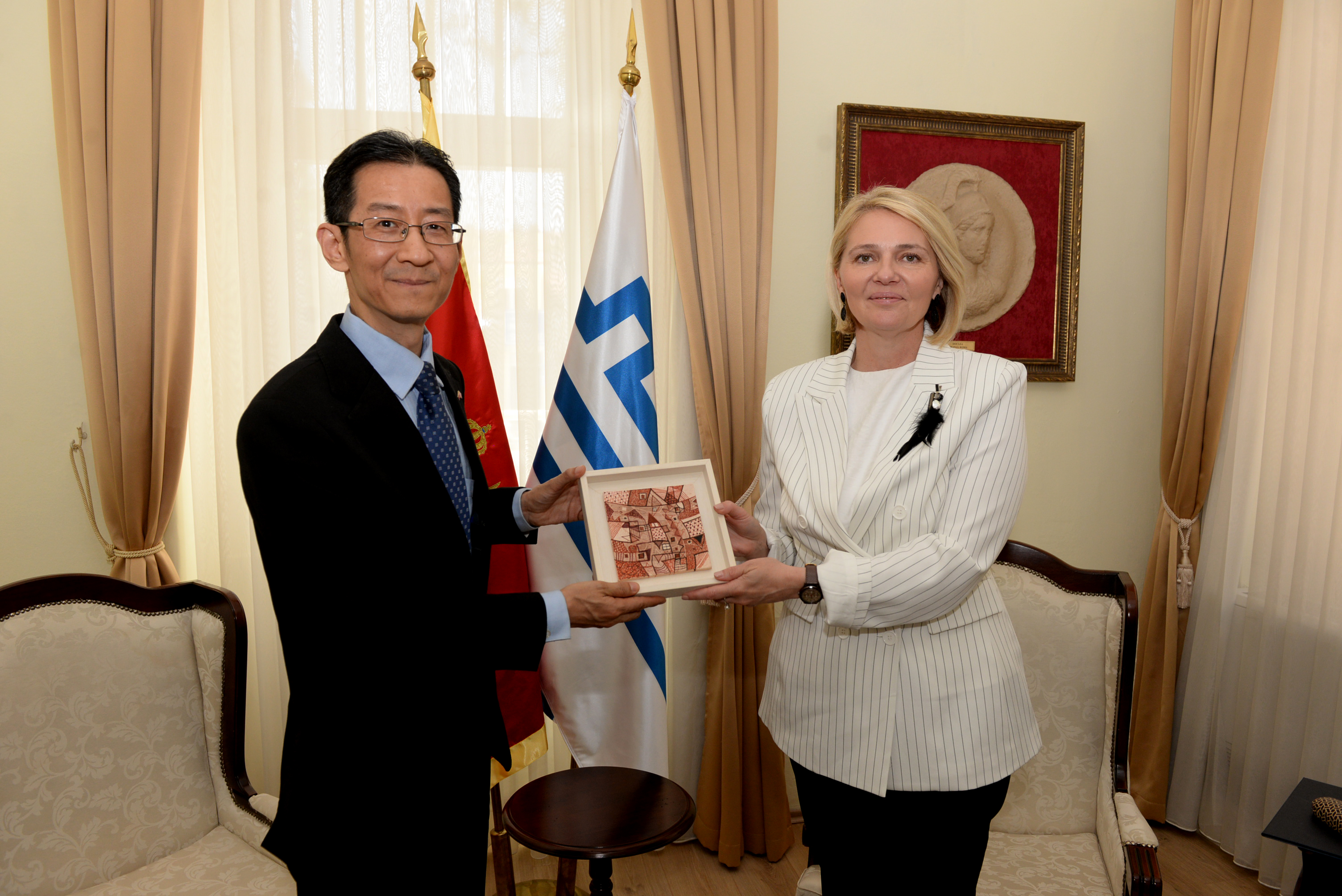 Injac sa ambasadorom NR Kine: Transfer znanja i vještina dragocjen za Podgoricu