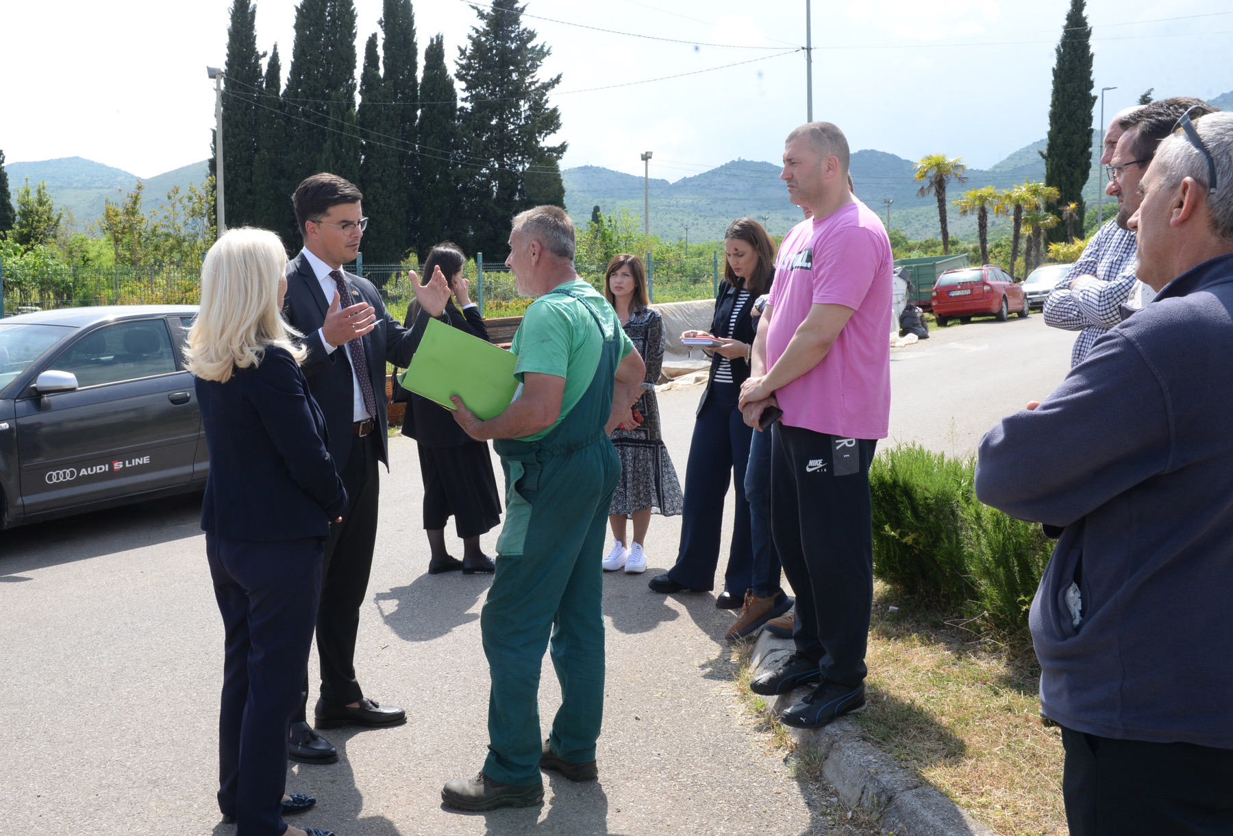 Šaranović obišao gradsko Zelenilo: Javne zelene površine se redovno održavaju; Puna podrška budućim projektima ovog privrednog društva