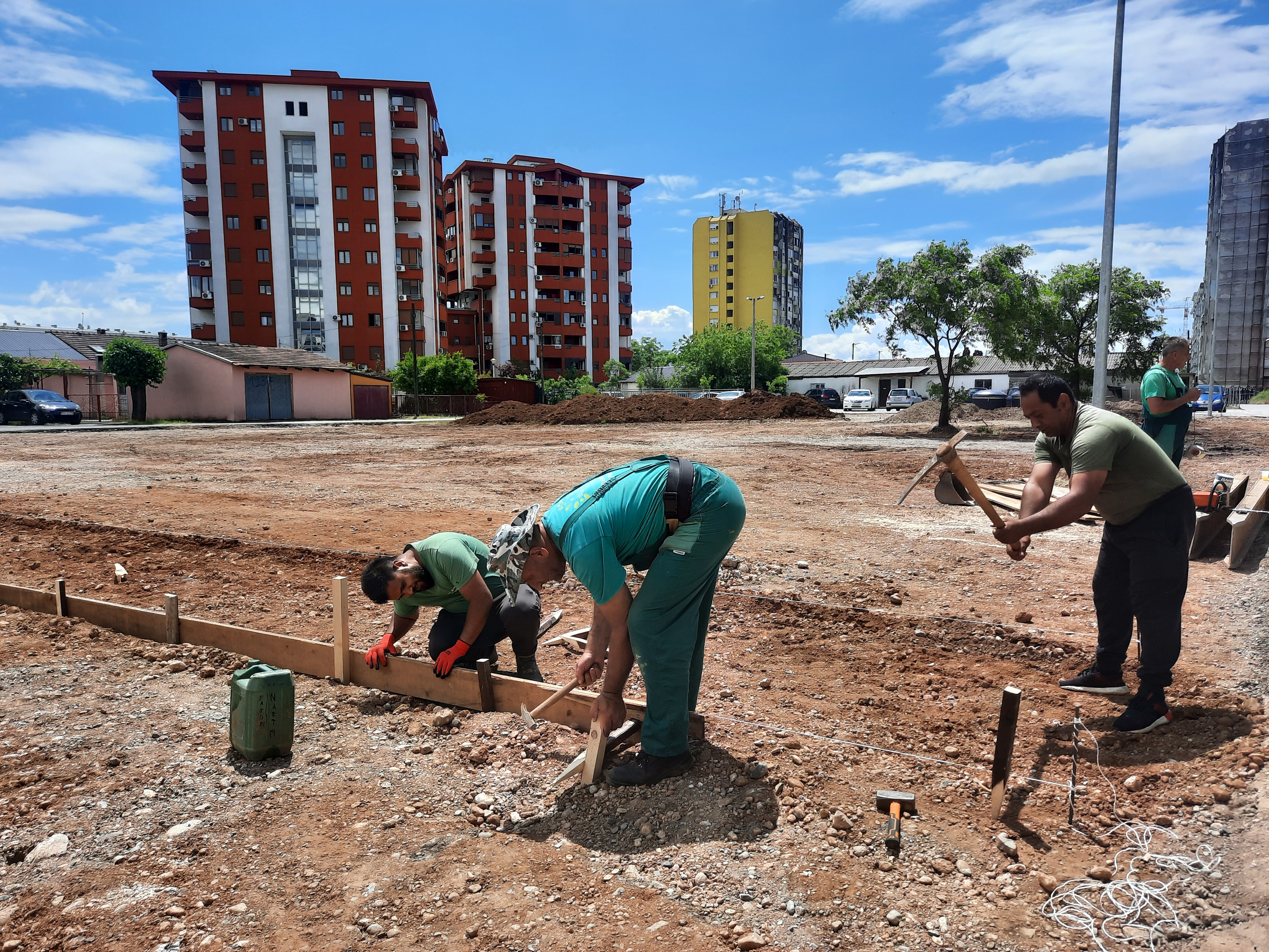 U toku radovi na izgradnji novog dječijeg igrališta u Ulici Bracana Bracanovića