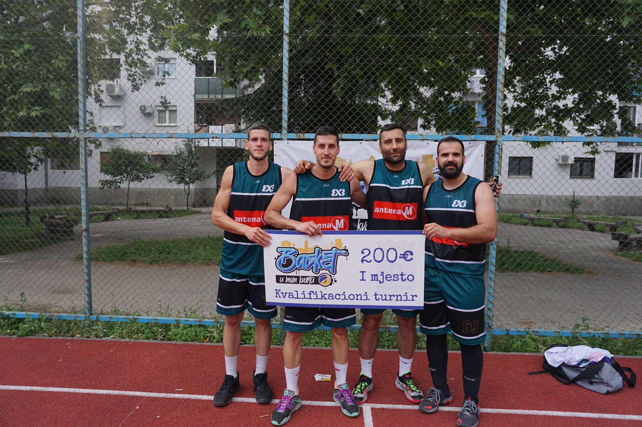Basket u mom kvartu: Antena M pobjednik turnira na Zabjelu; Još 4 mjesta za posljednji turnir u Pričelju