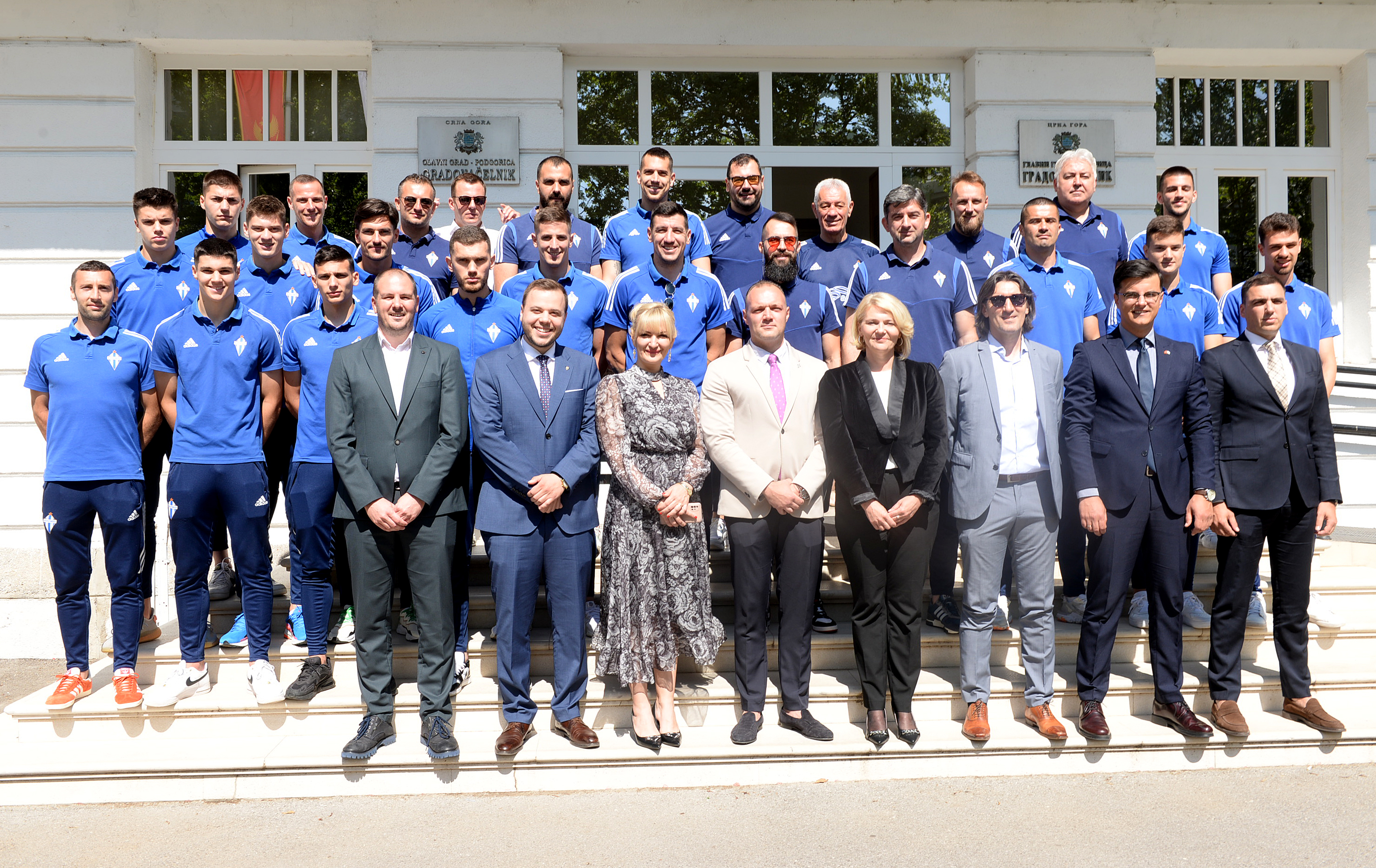 Injac: Glavni grad snažan oslonac FK Budućnost čiji rezultati su ponos Podgorice