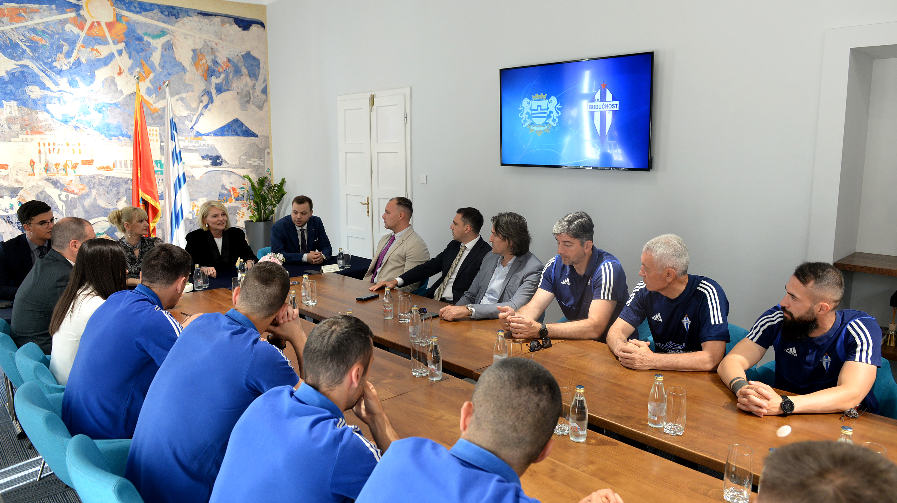 Injac: Glavni grad snažan oslonac FK Budućnost čiji rezultati su ponos Podgorice