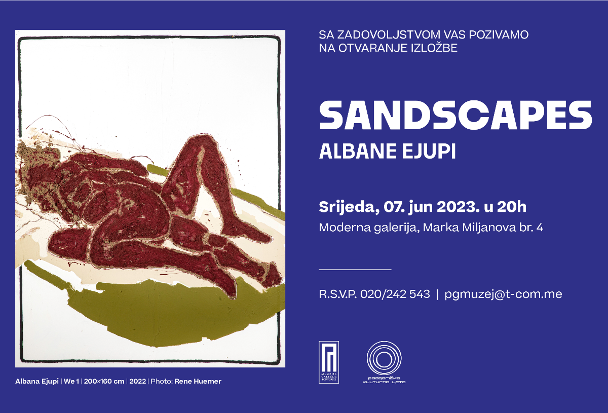 Izložba „Sandscapes“ umjetnice Albine Ejupi u modernoj galeriji