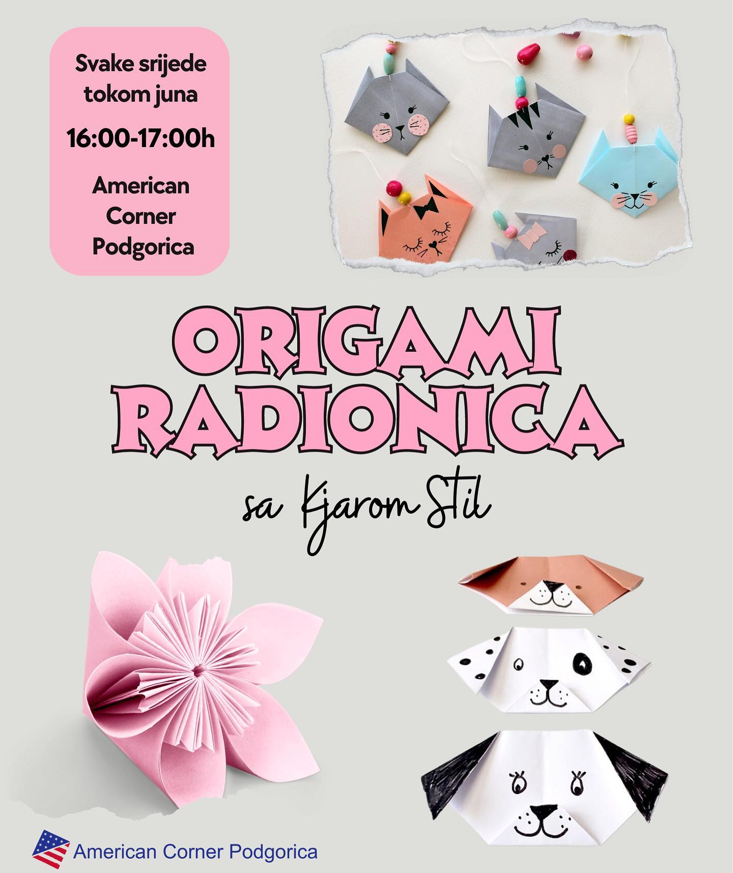 Origami radionice sa Kjarom Stil